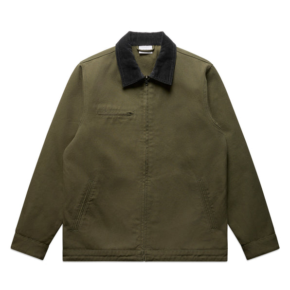 Canvas Cord Collar Jacket | Arena Custom Blanks