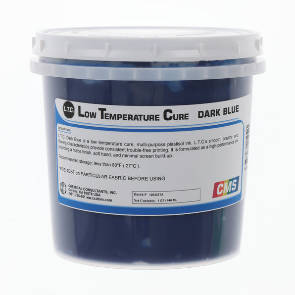 L.T.C. Dark Blue Plastisol Ink - Arena Prints - Inks