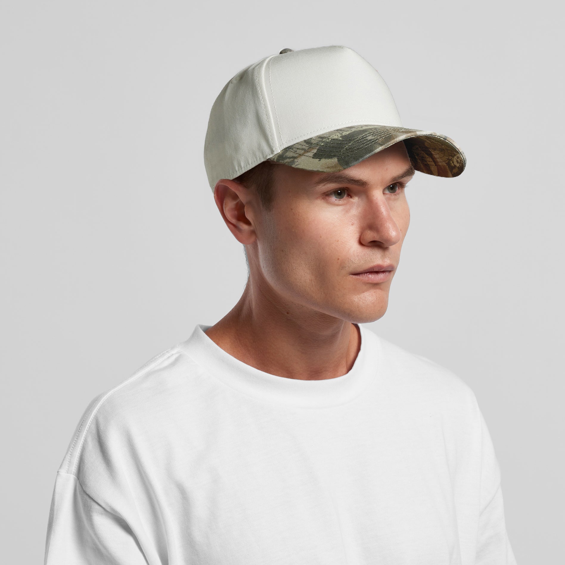 Frame Two Tone Camo Cap | Arena Custom Blanks