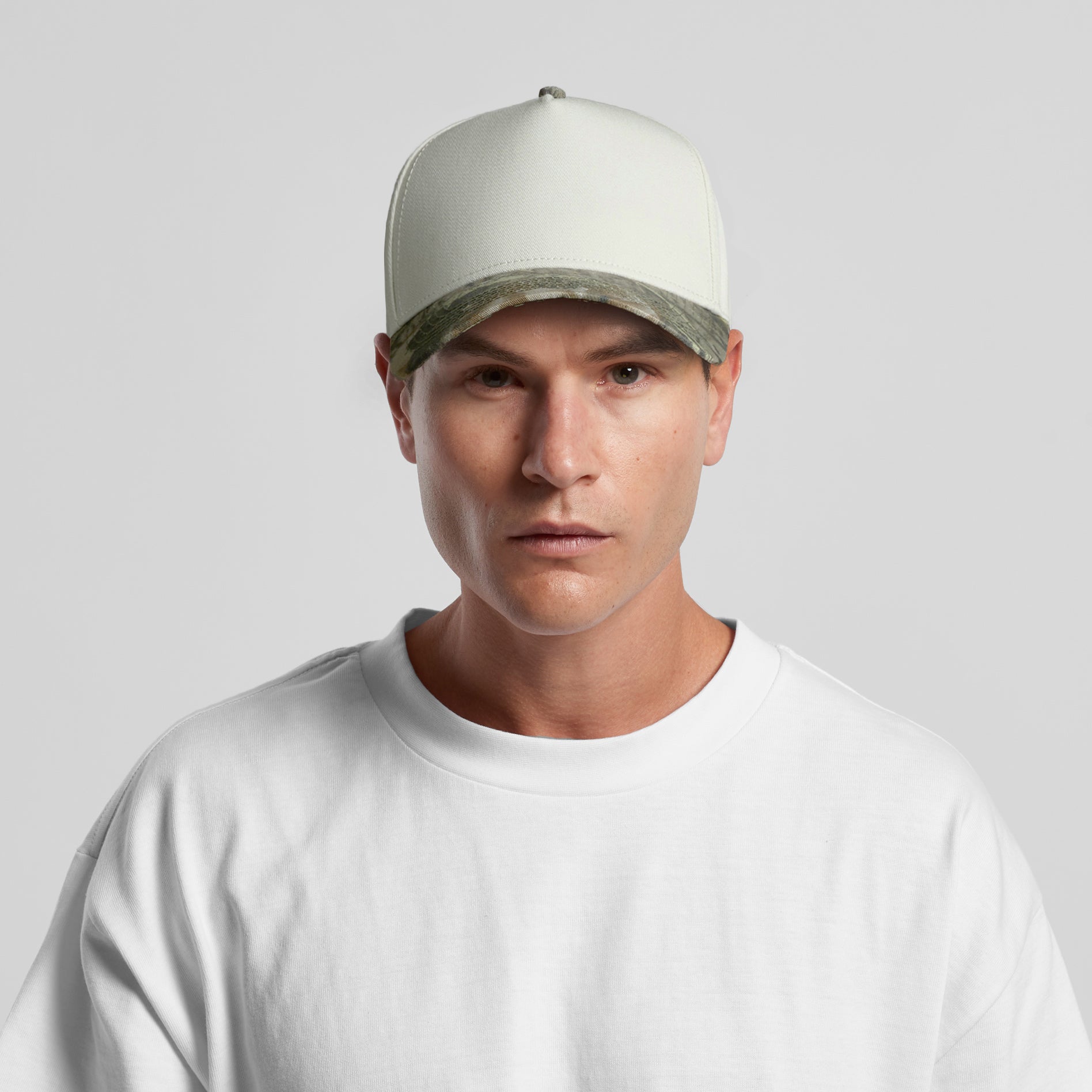 Frame Two Tone Camo Cap | Arena Custom Blanks