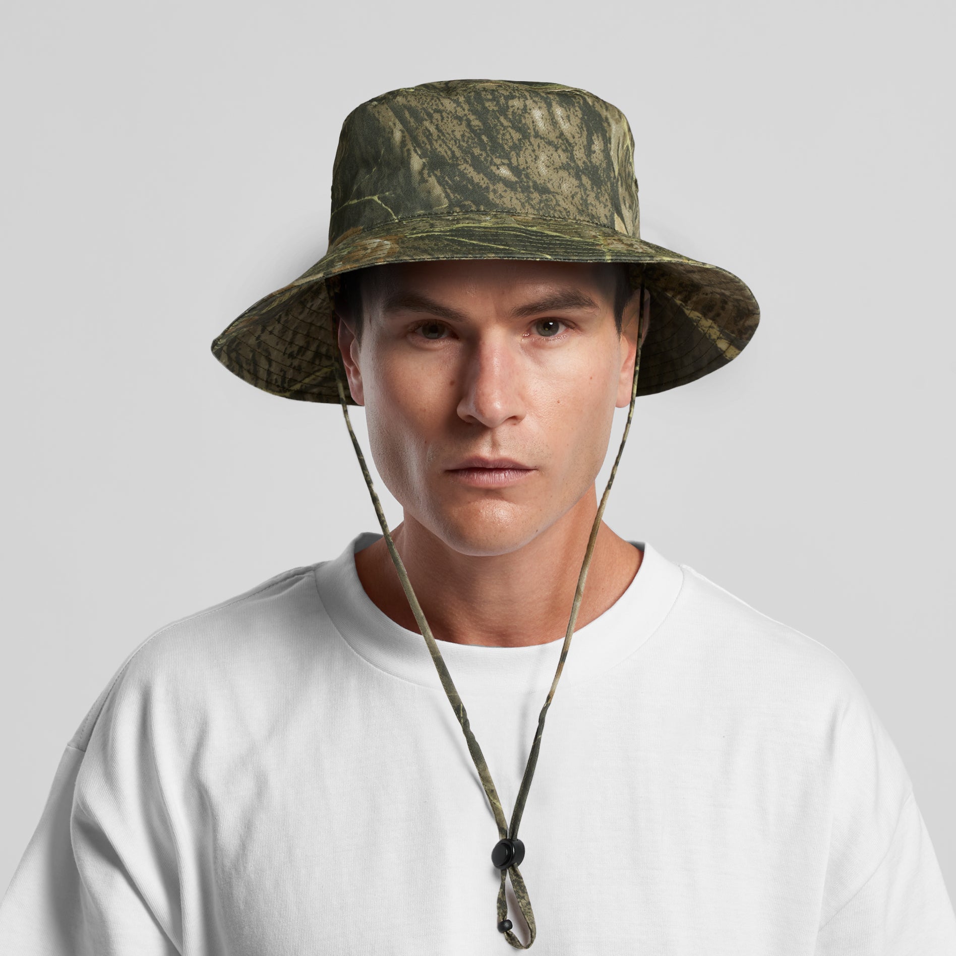 Wide Brim Camo Bucket Hat | Arena Custom Blanks