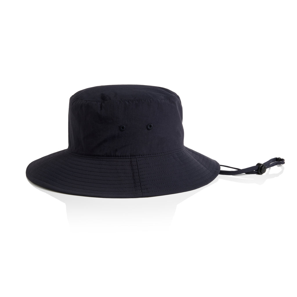 Nylon Wide Brim Bucket Hat |Arena Custom Blanks
