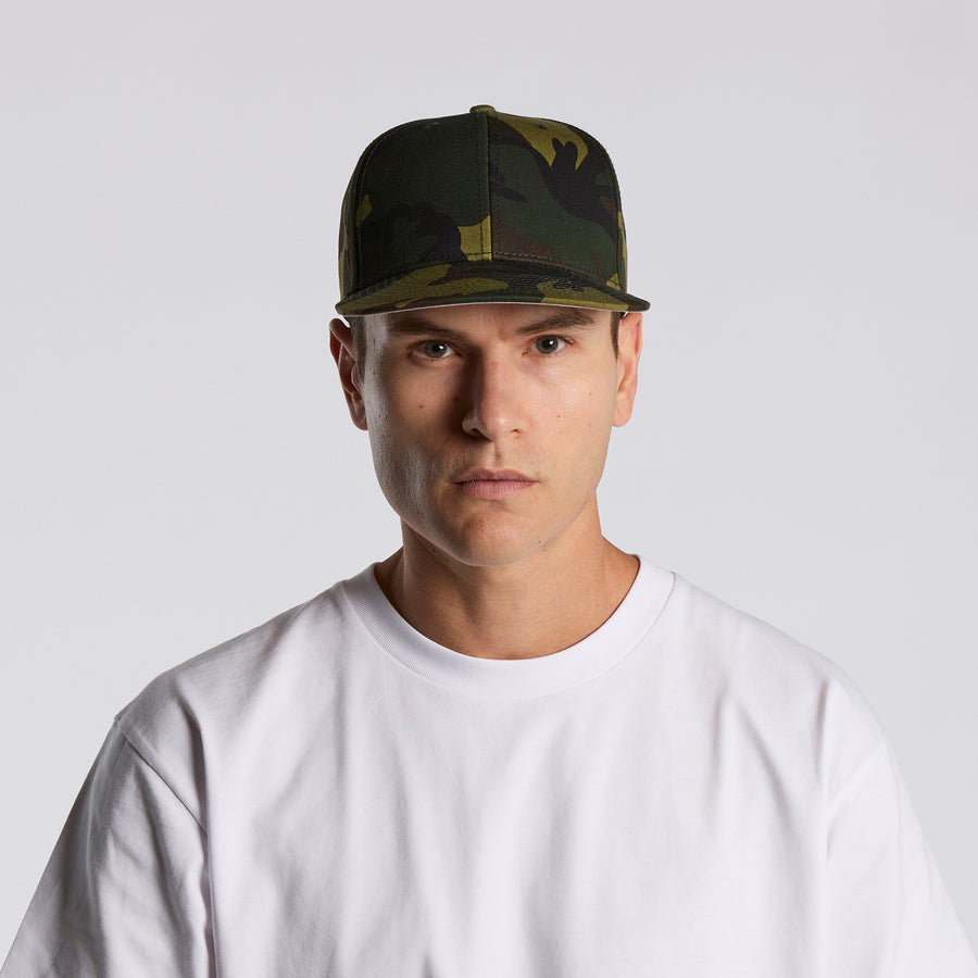 Stock Camo Cap | Arena Custom Blanks - Arena Prints - Modeled Shot - Cover