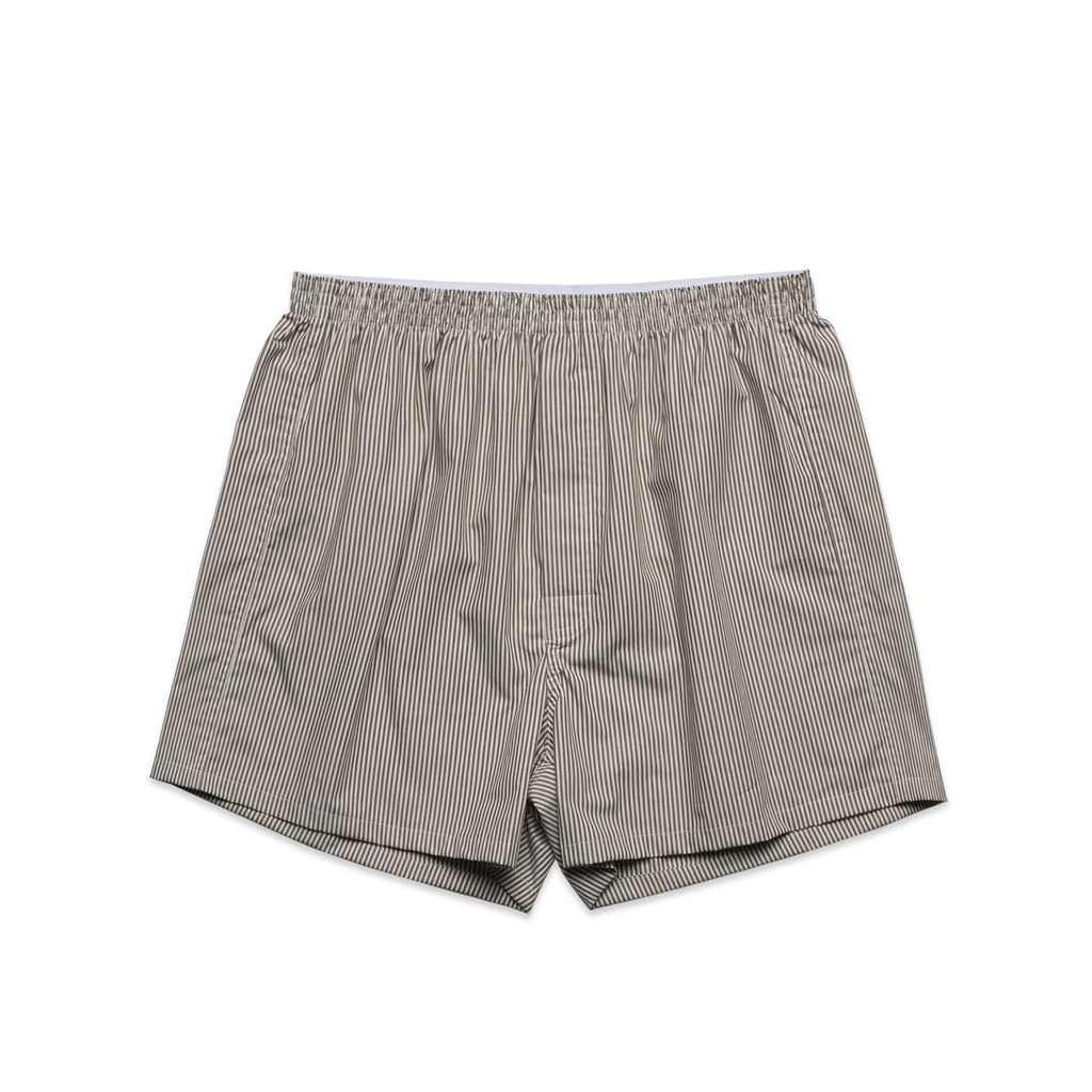 Boxer Fine Stripe Shorts | Arena Custom Blanks