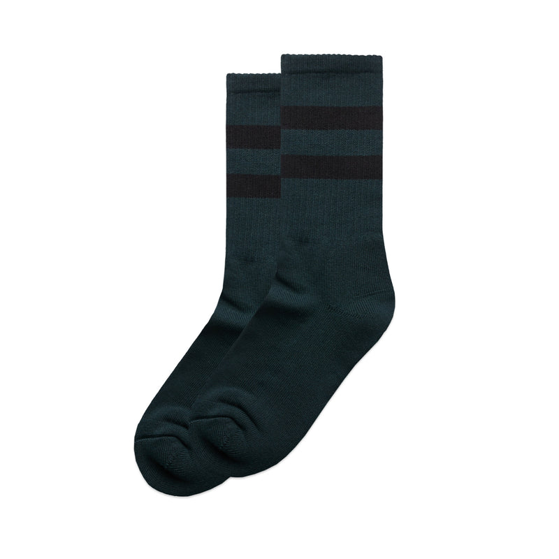 Relax Stripe Socks (2 Pairs) | Arena Custom Blanks - Arena Prints - Arena Apparel