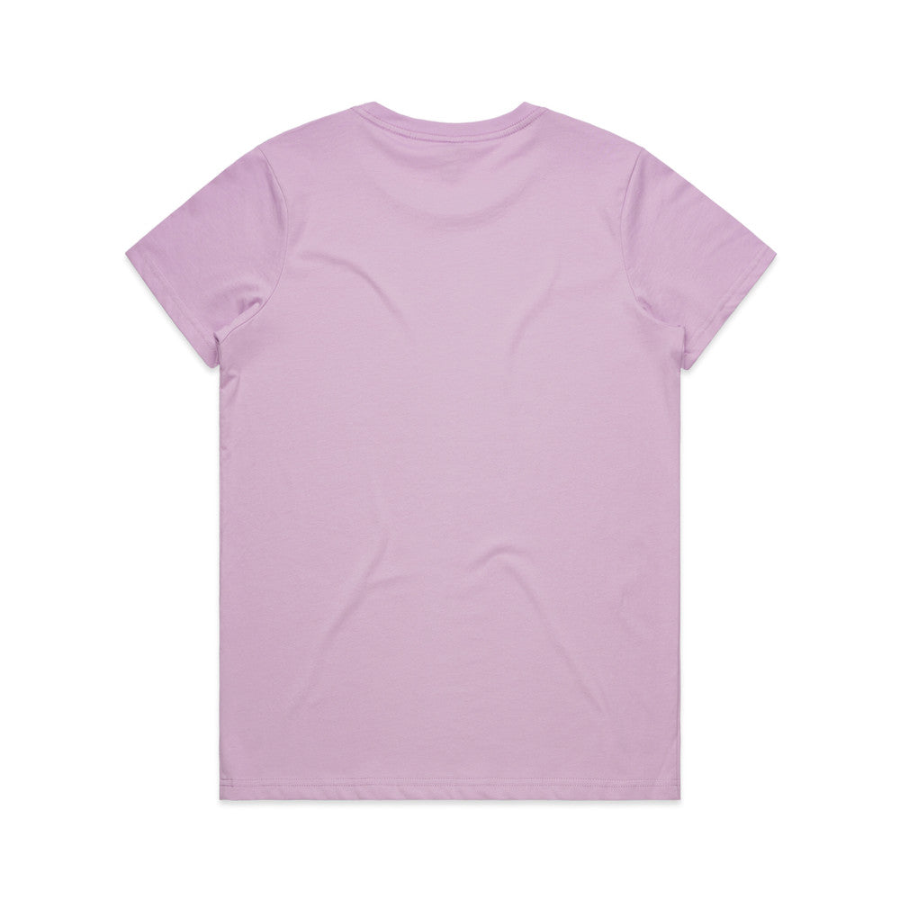 Women's Maple Tee Shirt | Arena Custom Blanks - Arena Prints - Back - Lavender - Purple