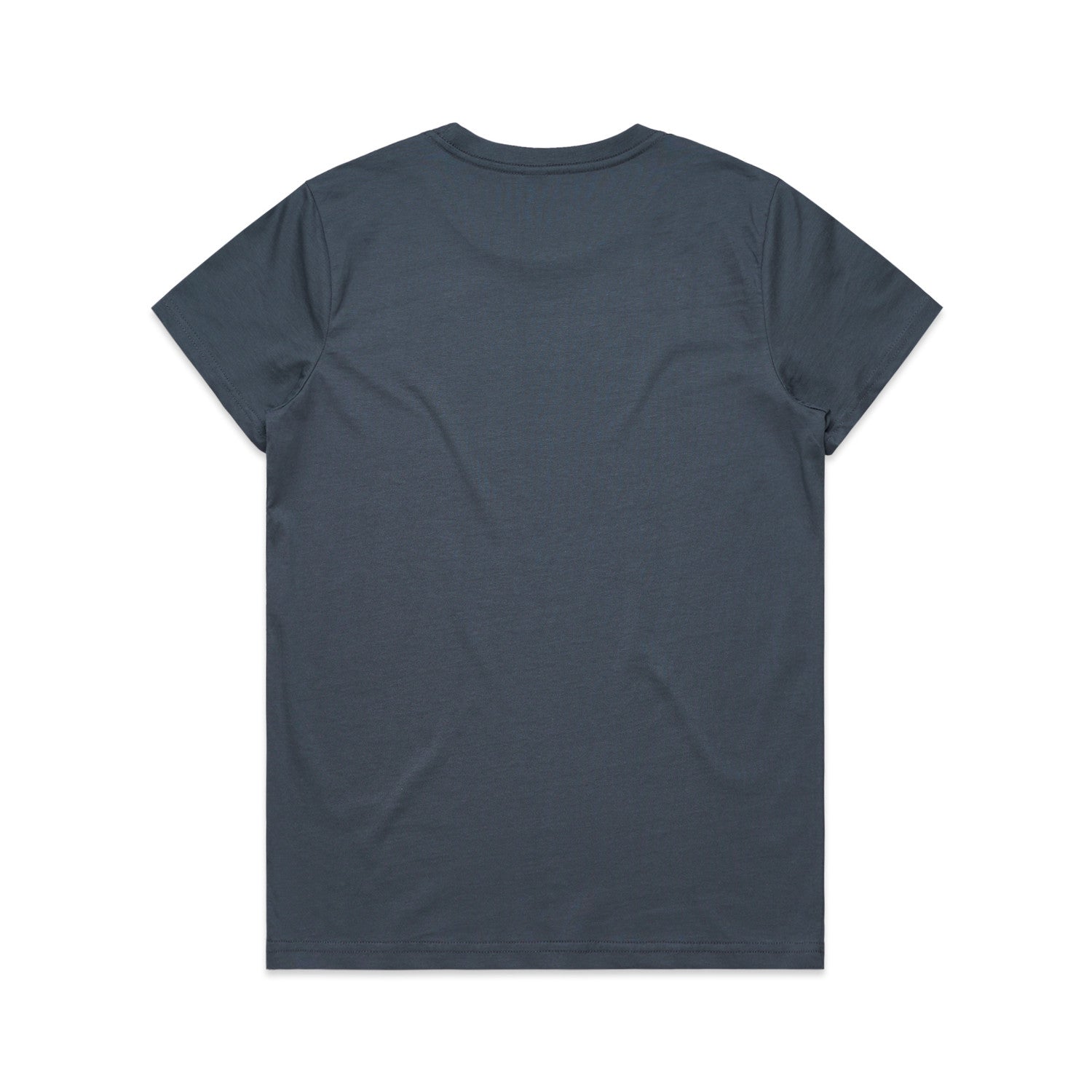 Women's Maple Tee Shirt | Arena Custom Blanks - Arena Prints - Back  - Petrol Blue - Blue