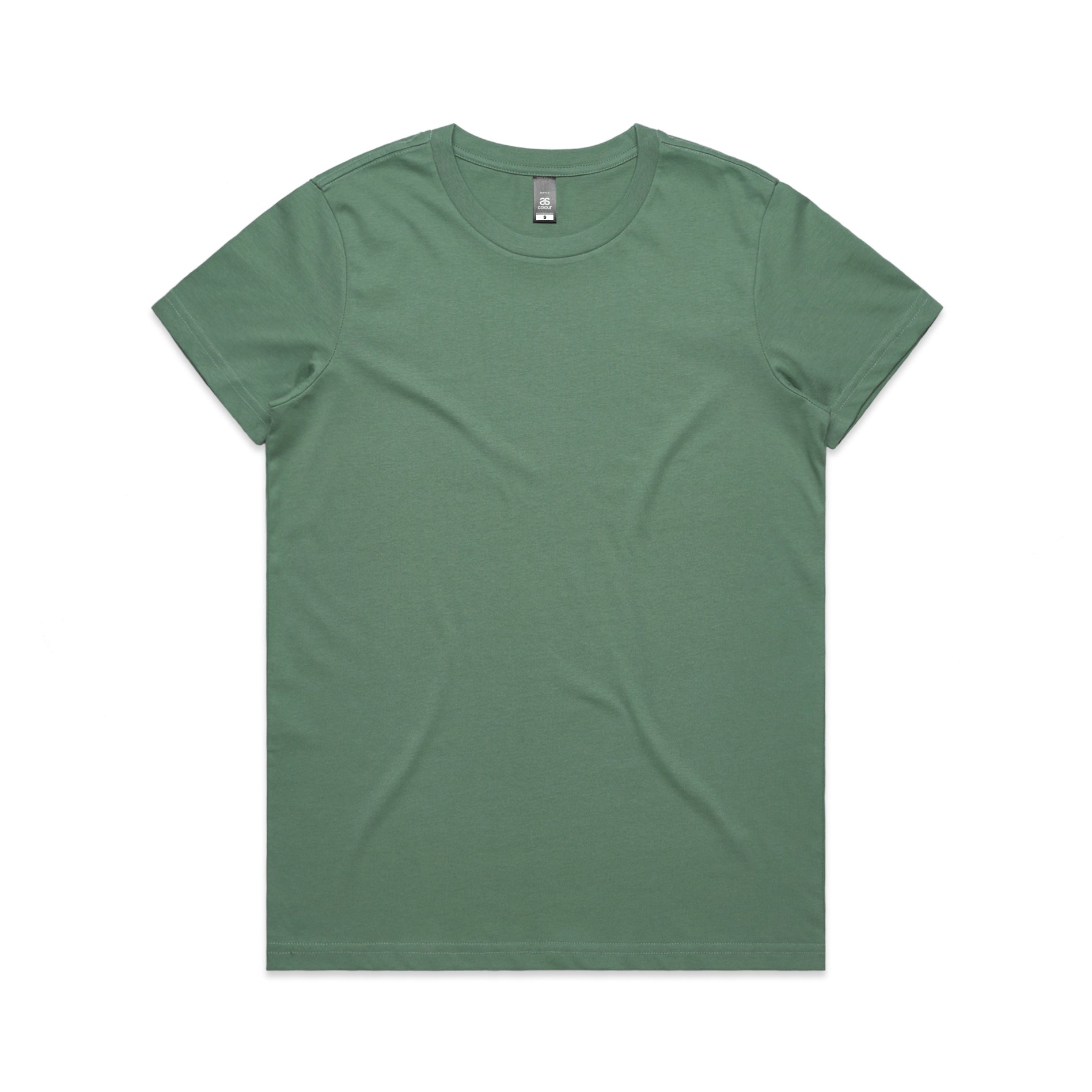 Women's Maple Tee Shirt | Arena Custom Blanks - Arena Prints - Front - Sage - Green