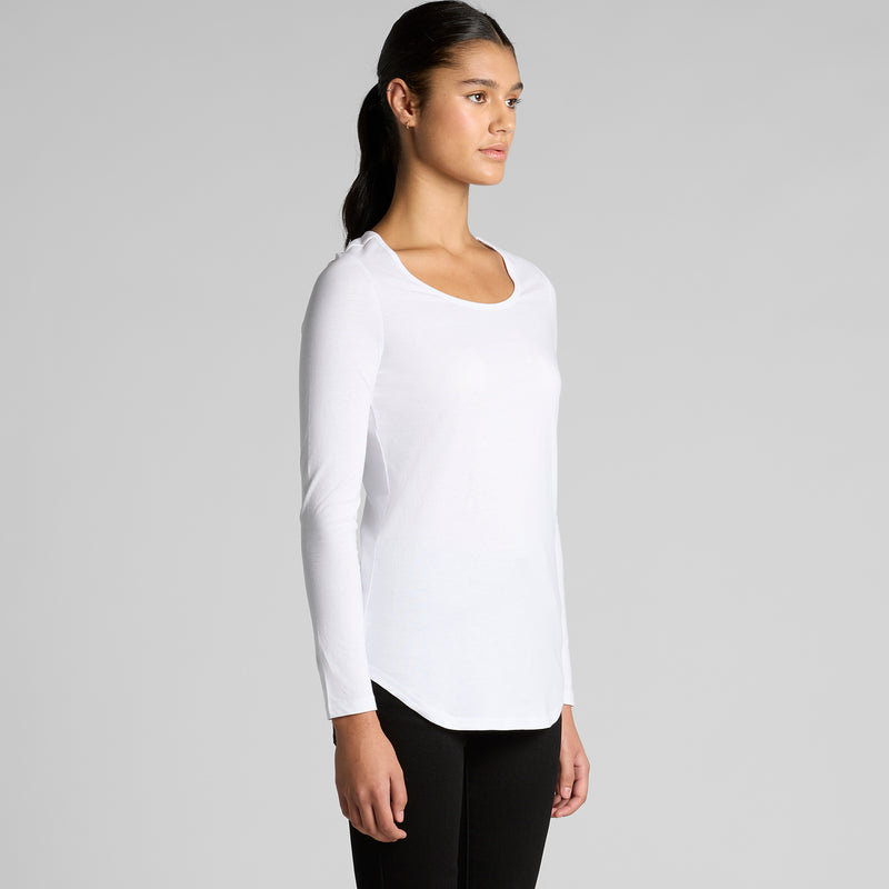 Women's Mali Long Sleeve Tee Shirt | Arena Custom Blanks