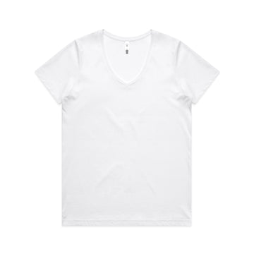 Women's Maple V neck Tee | Arena Custom Blanks