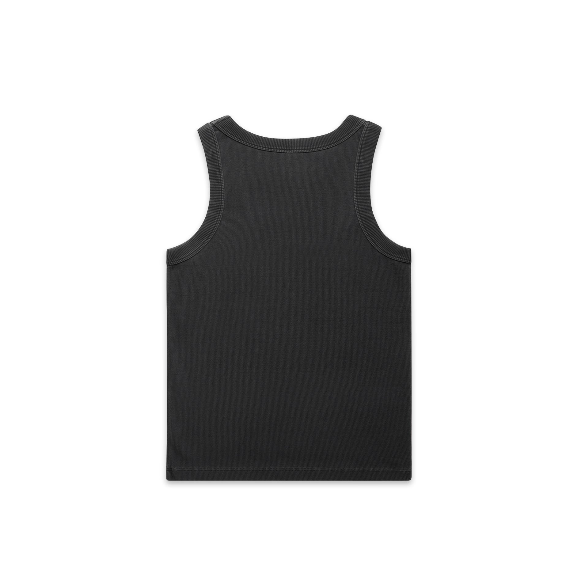 Women's Faded Organic Rib Tank | Arena Custom Blanks