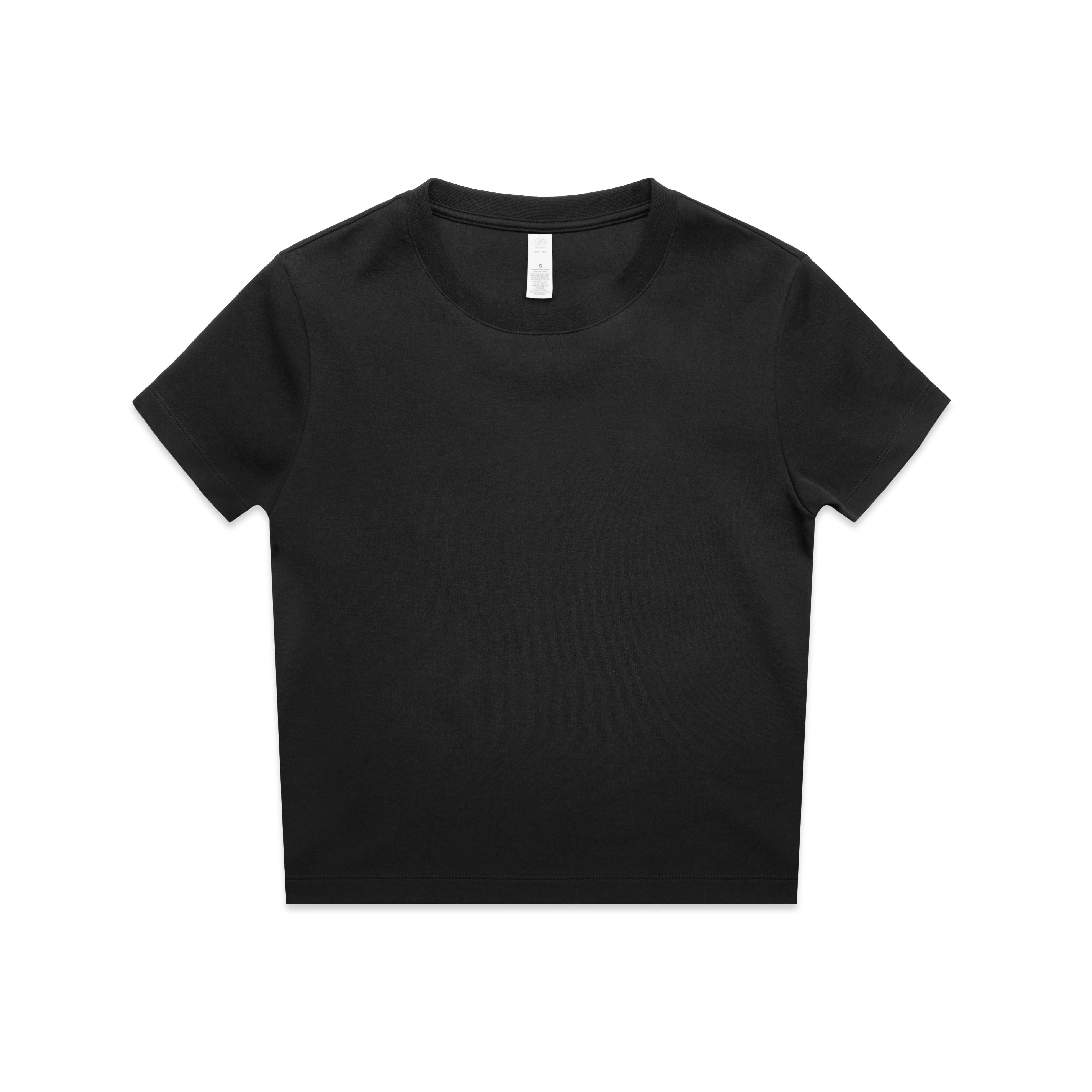 Women's Organic Mini Tee  | Arena Custom Blanks