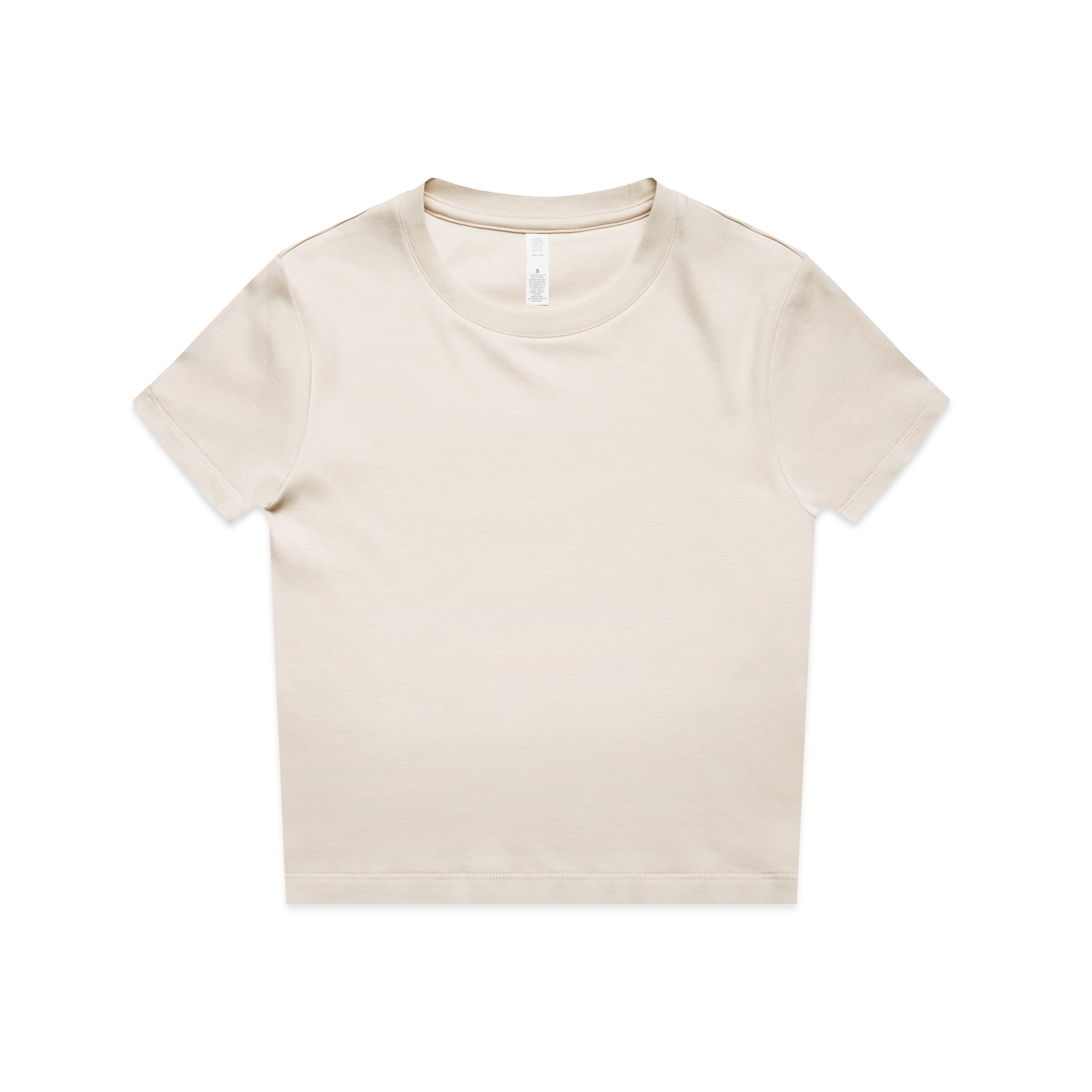 Women's Organic Mini Tee  | Arena Custom Blanks
