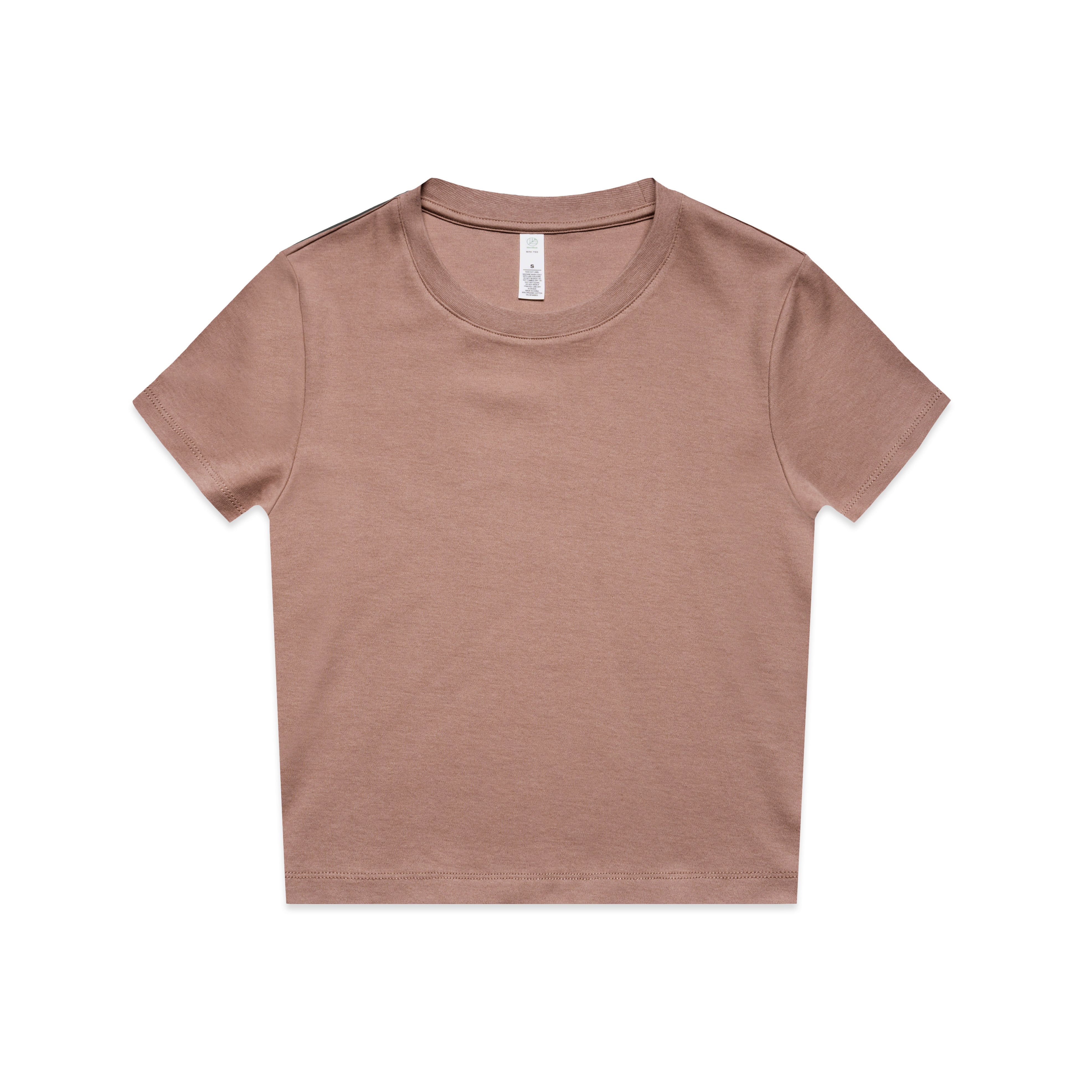 Women's Organic Mini Tee  | Arena Custom Blanks
