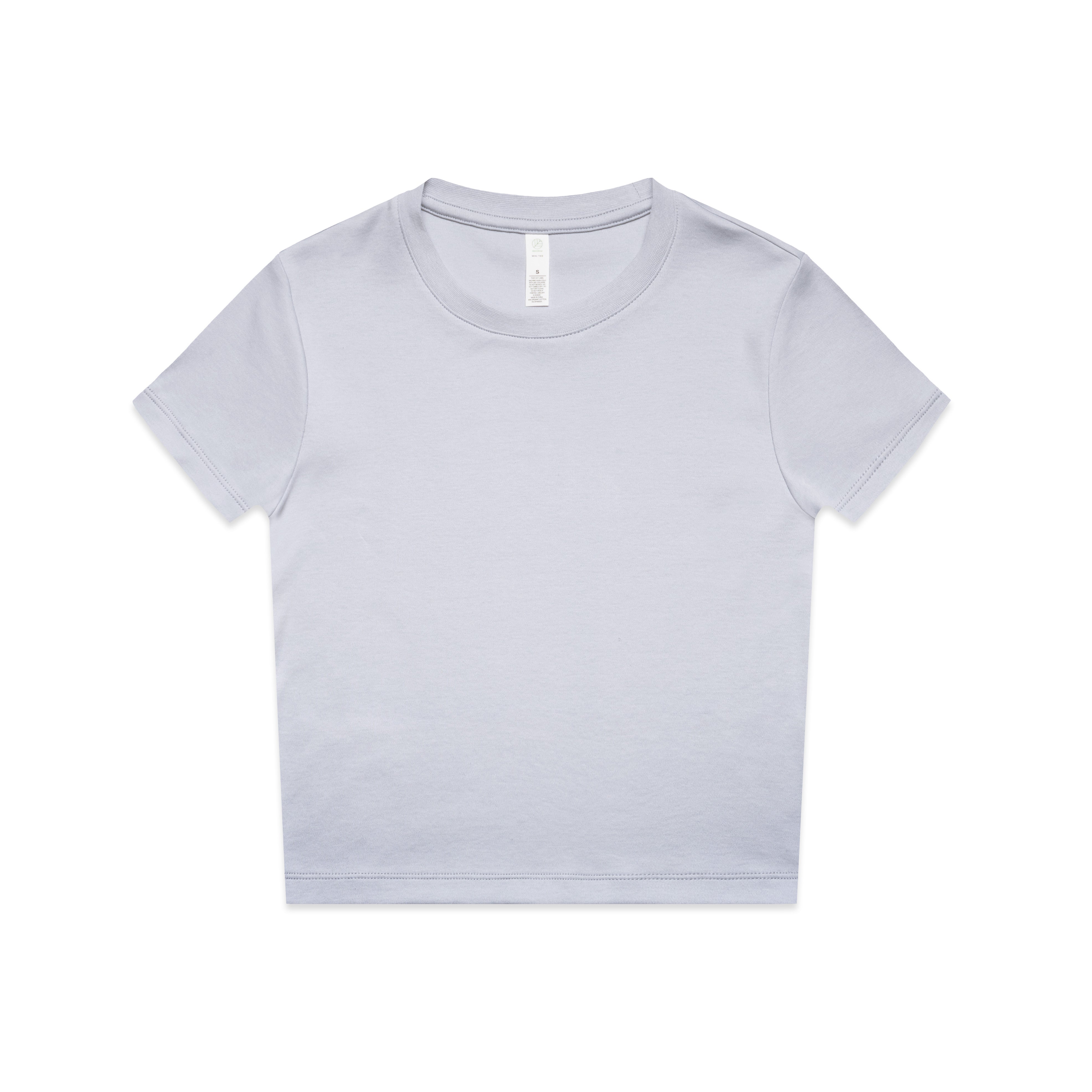 Women's Organic Mini Tee  | Arena Custom Blanks