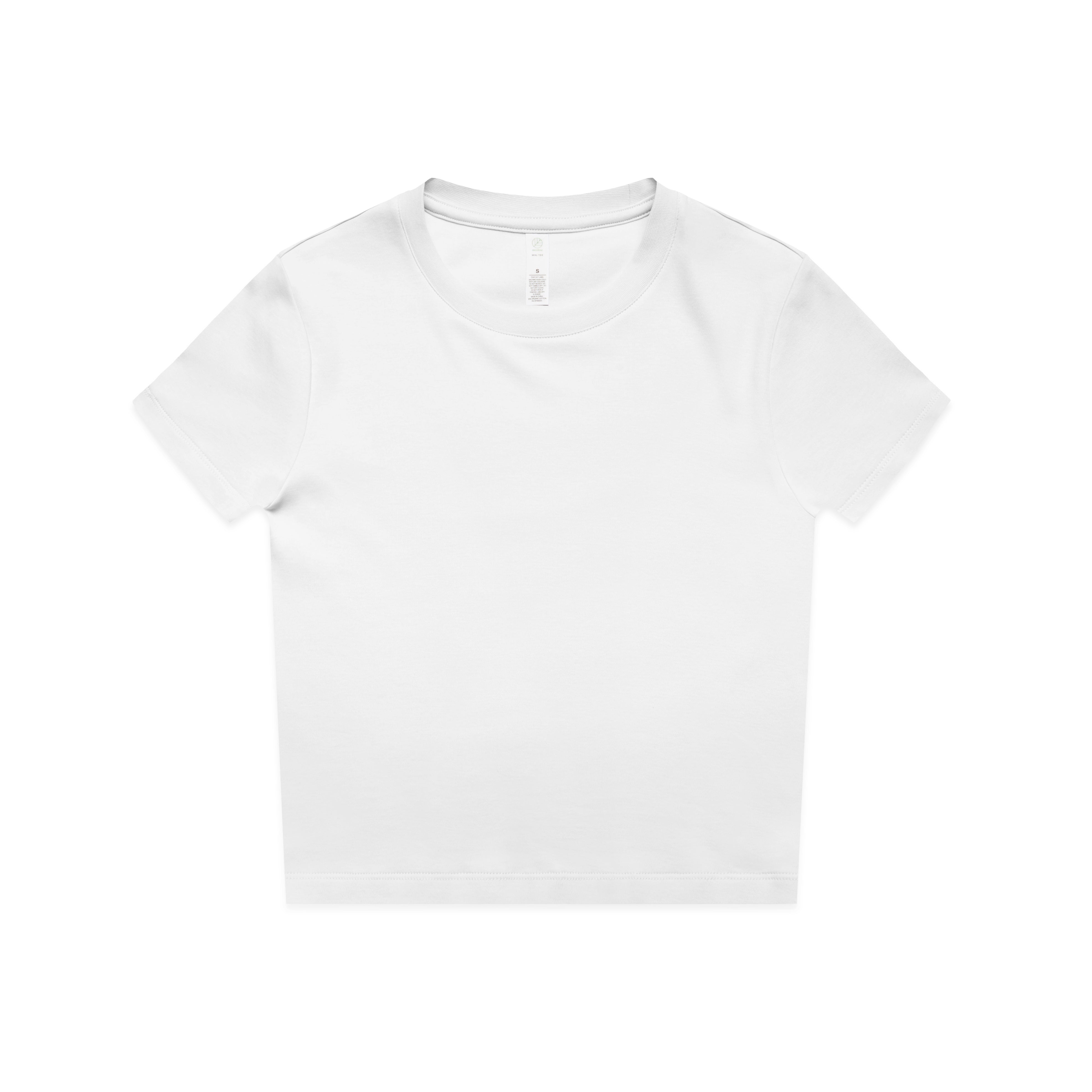 Women's Organic Mini Tee  | Arena Custom Blanks