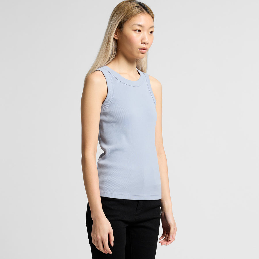 Women's Organic Rib Tank | Arena Custom Blanks