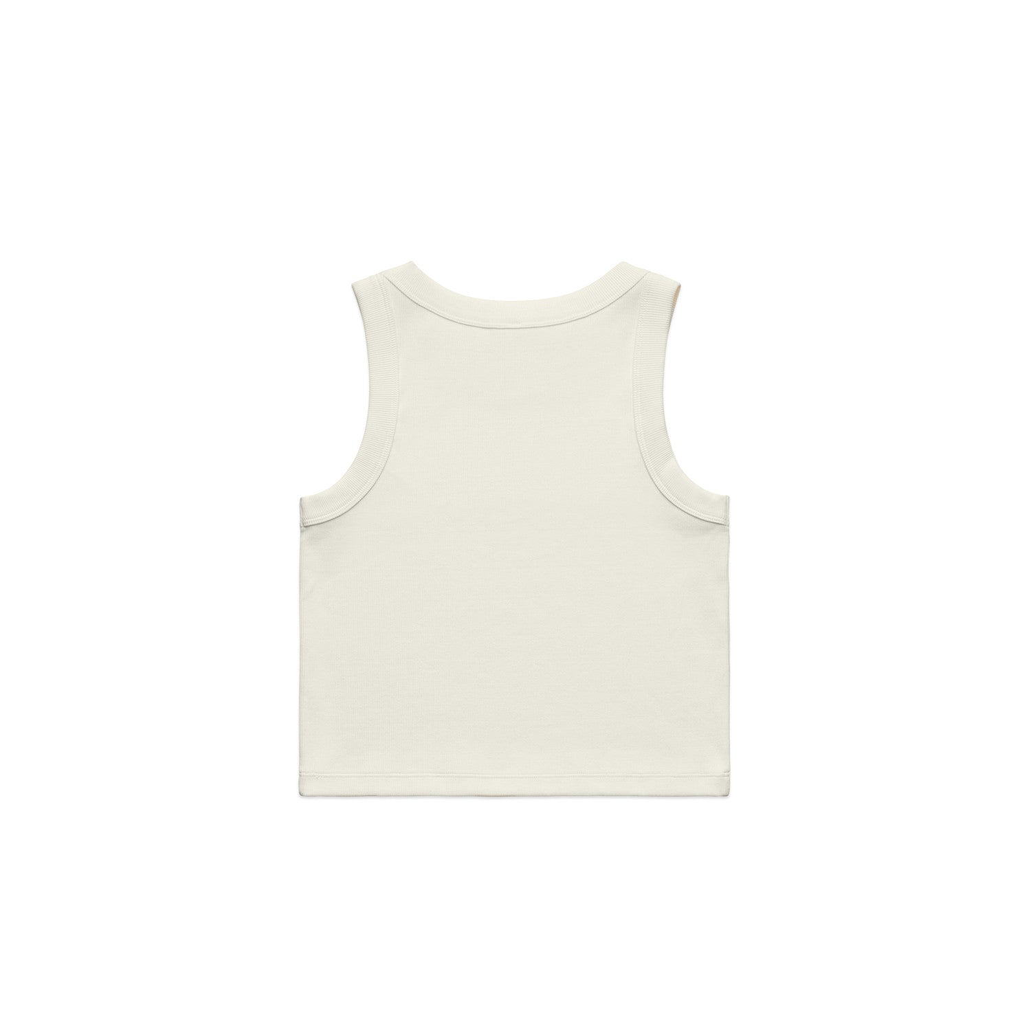 Women's Organic Rib Crop Tank | Arena Custom Blanks