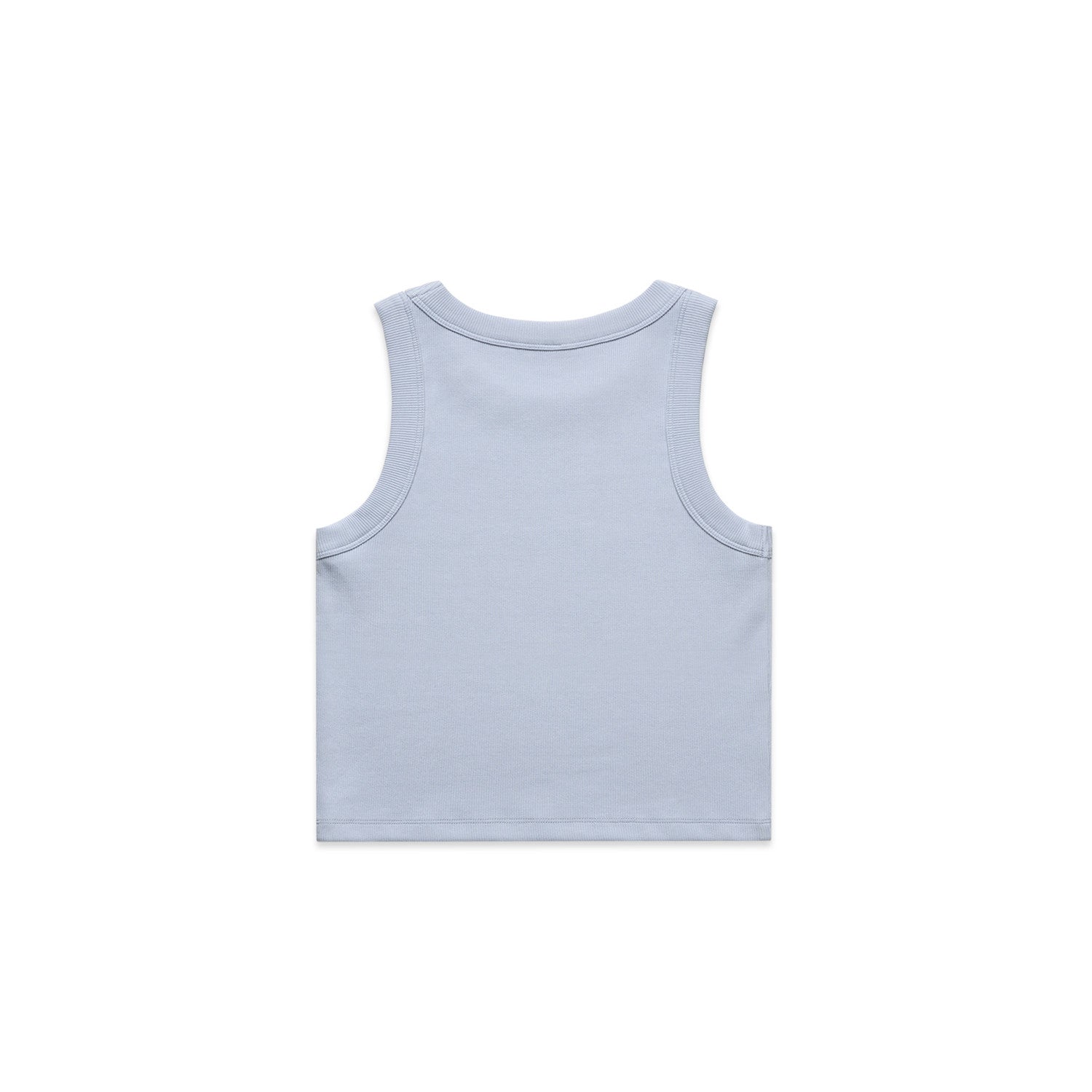 Women's Organic Rib Crop Tank | Arena Custom Blanks