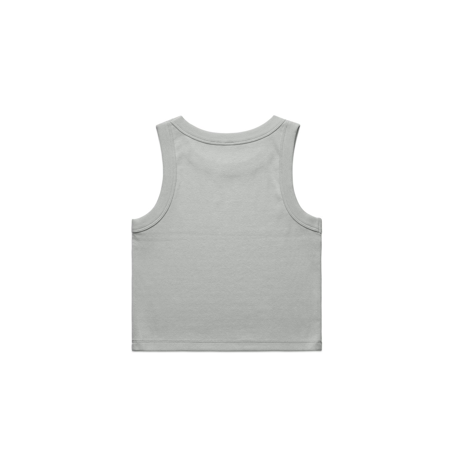 Women's Organic Rib Crop Tank | Arena Custom Blanks