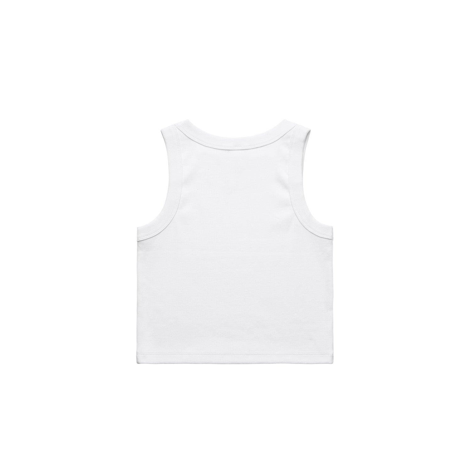 Women's Organic Rib Crop Tank | Arena Custom Blanks