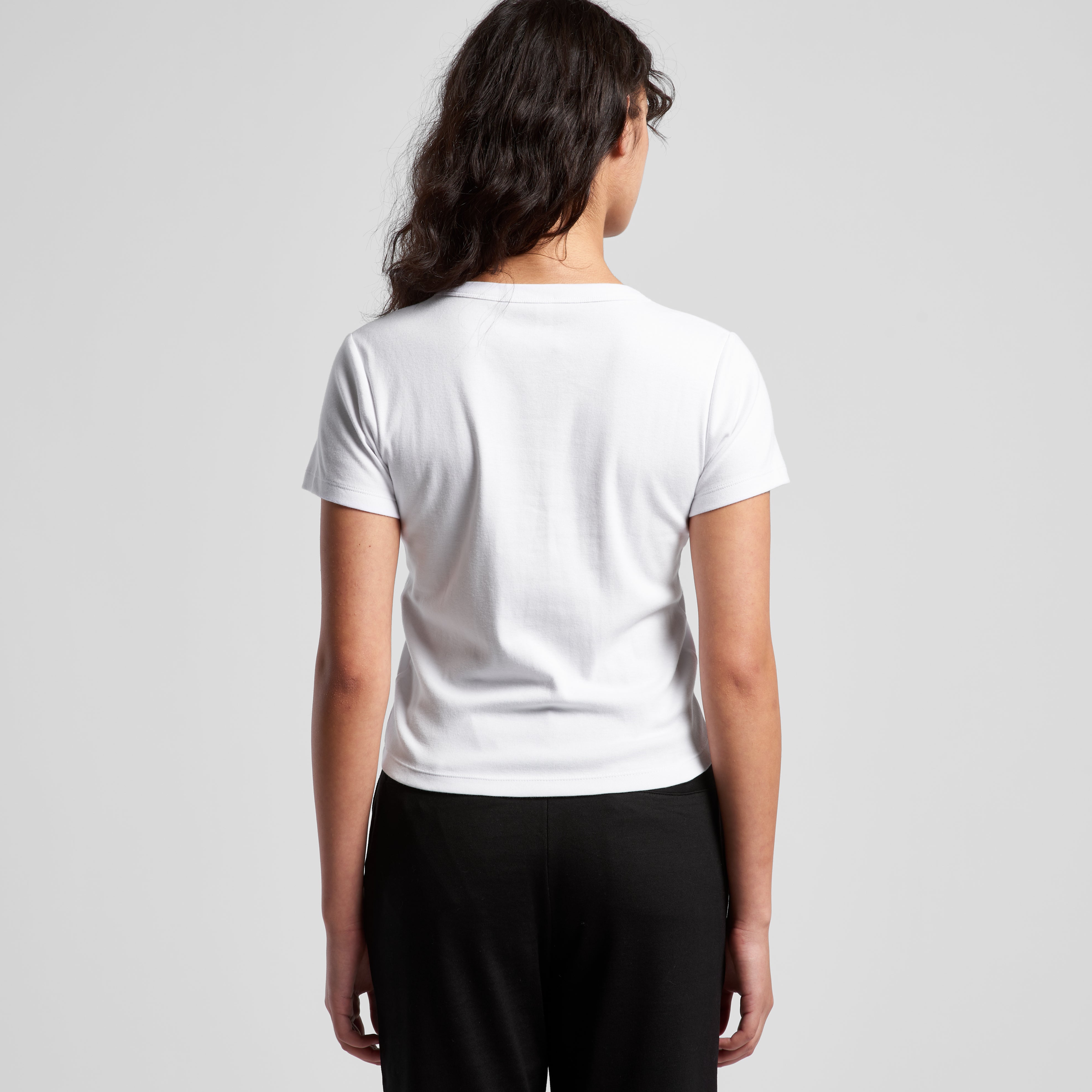Women's Organic Rib Baby Tee | Arena Custom Blanks