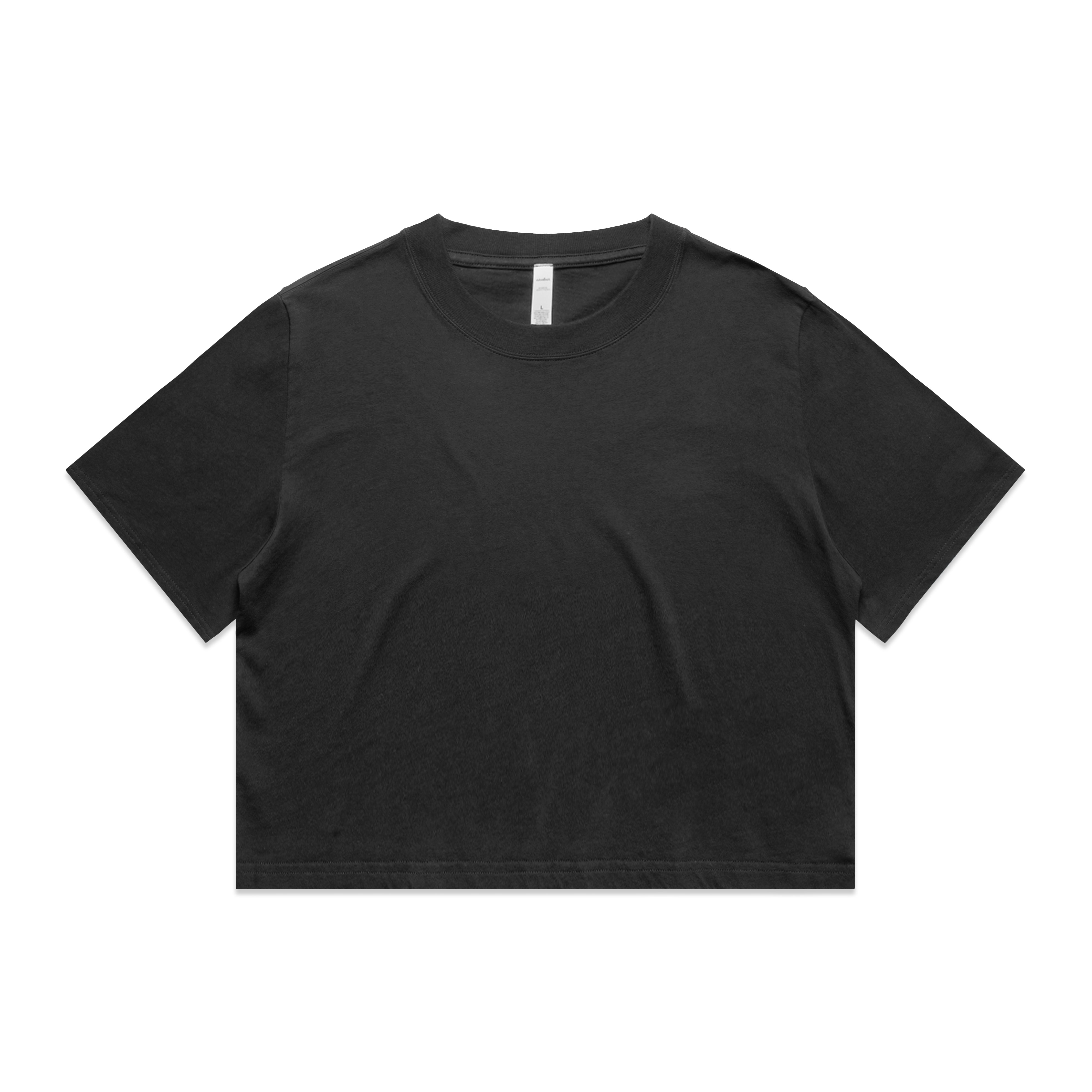 Women's Heavy Faded Crop Tee | Arena Custom Blanks