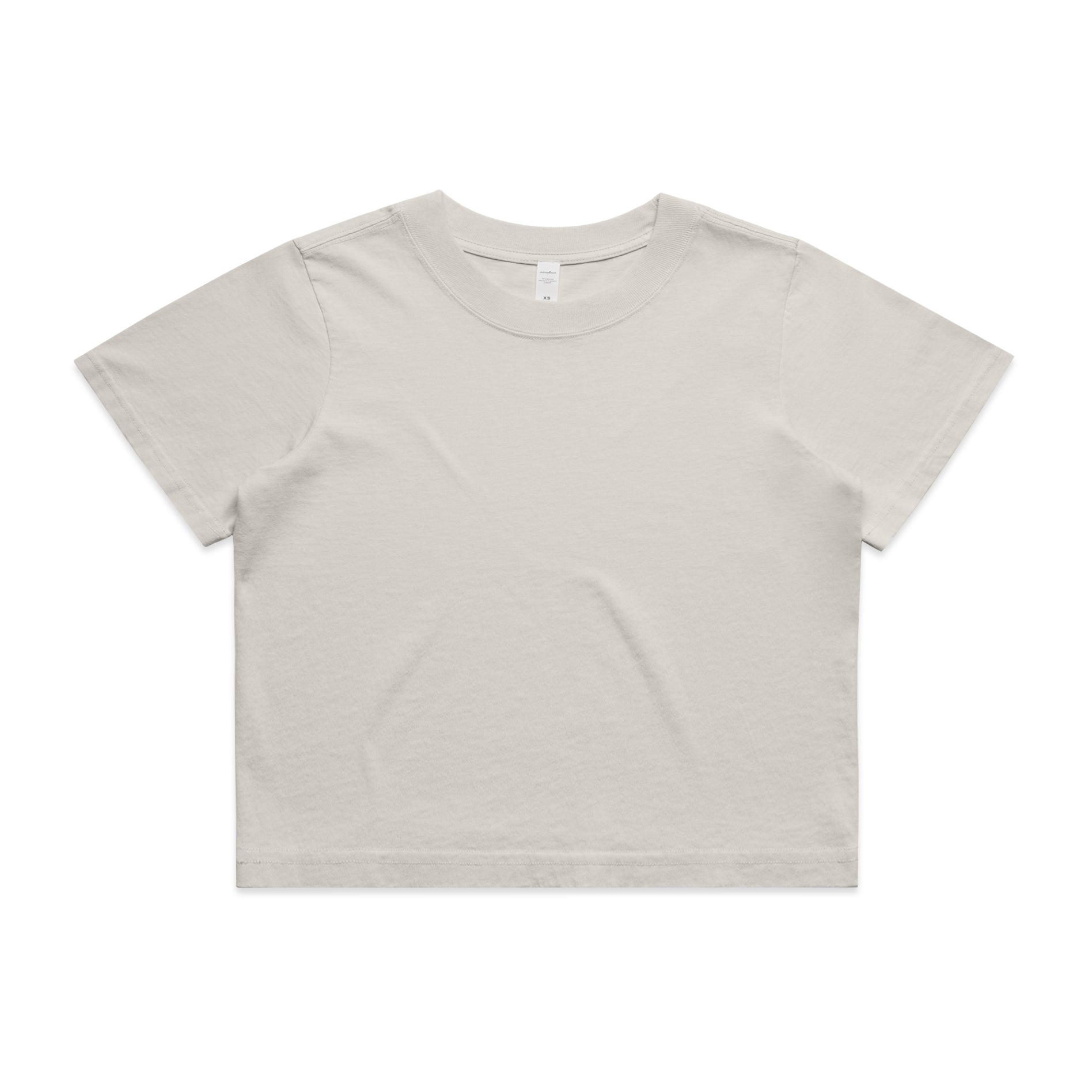 Women's Heavy Faded Crop Tee | Arena Custom Blanks