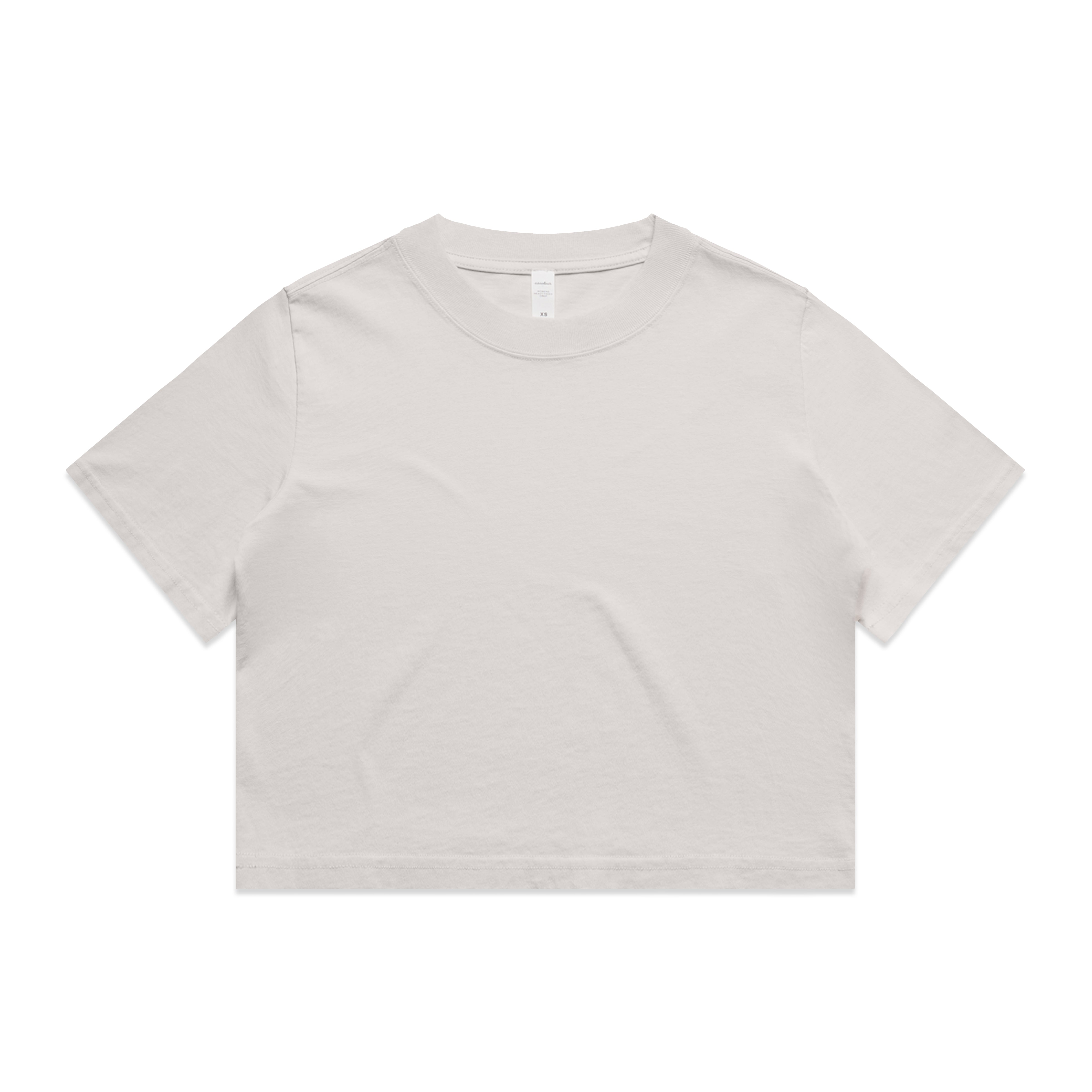 Women's Heavy Faded Crop Tee | Arena Custom Blanks