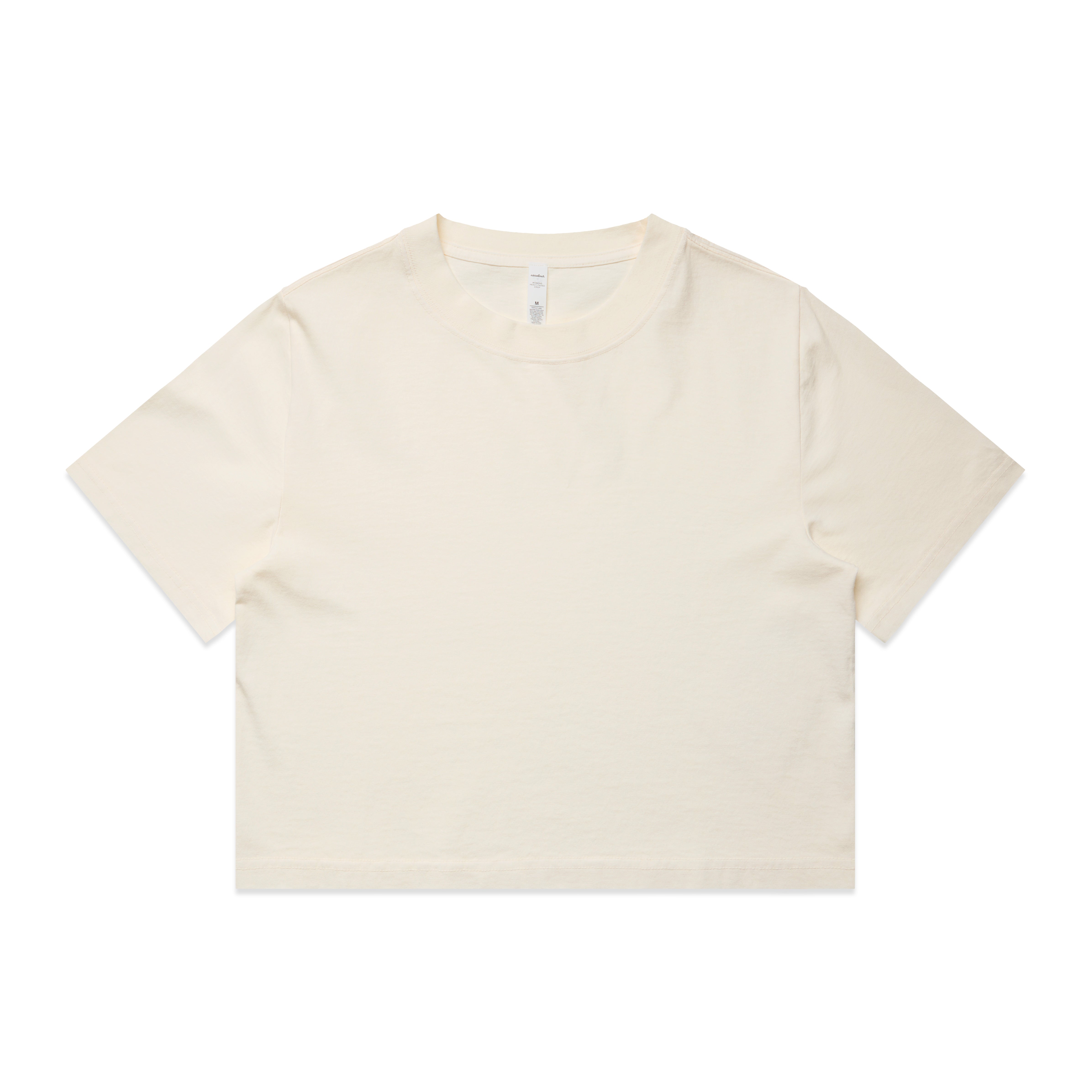 Women's Heavy Faded Crop Tee | Arena Custom Blanks