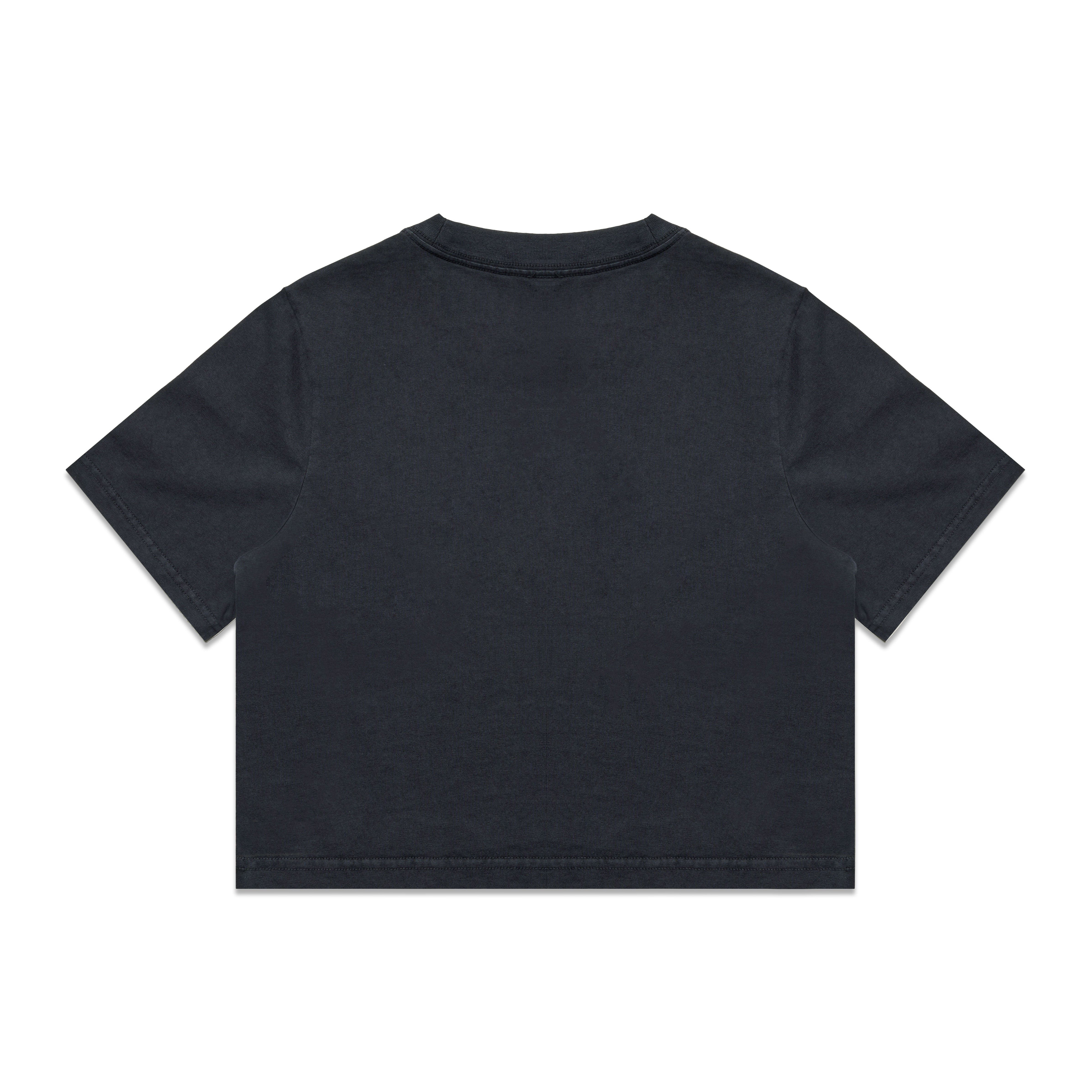 Women's Heavy Faded Crop Tee | Arena Custom Blanks