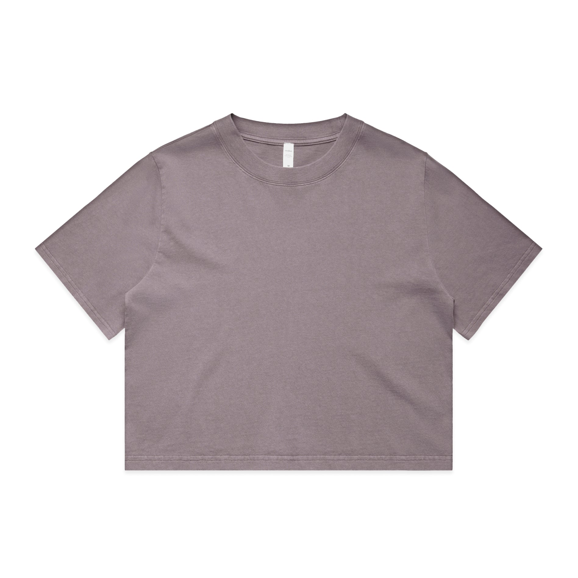 Women's Heavy Faded Crop Tee | Arena Custom Blanks
