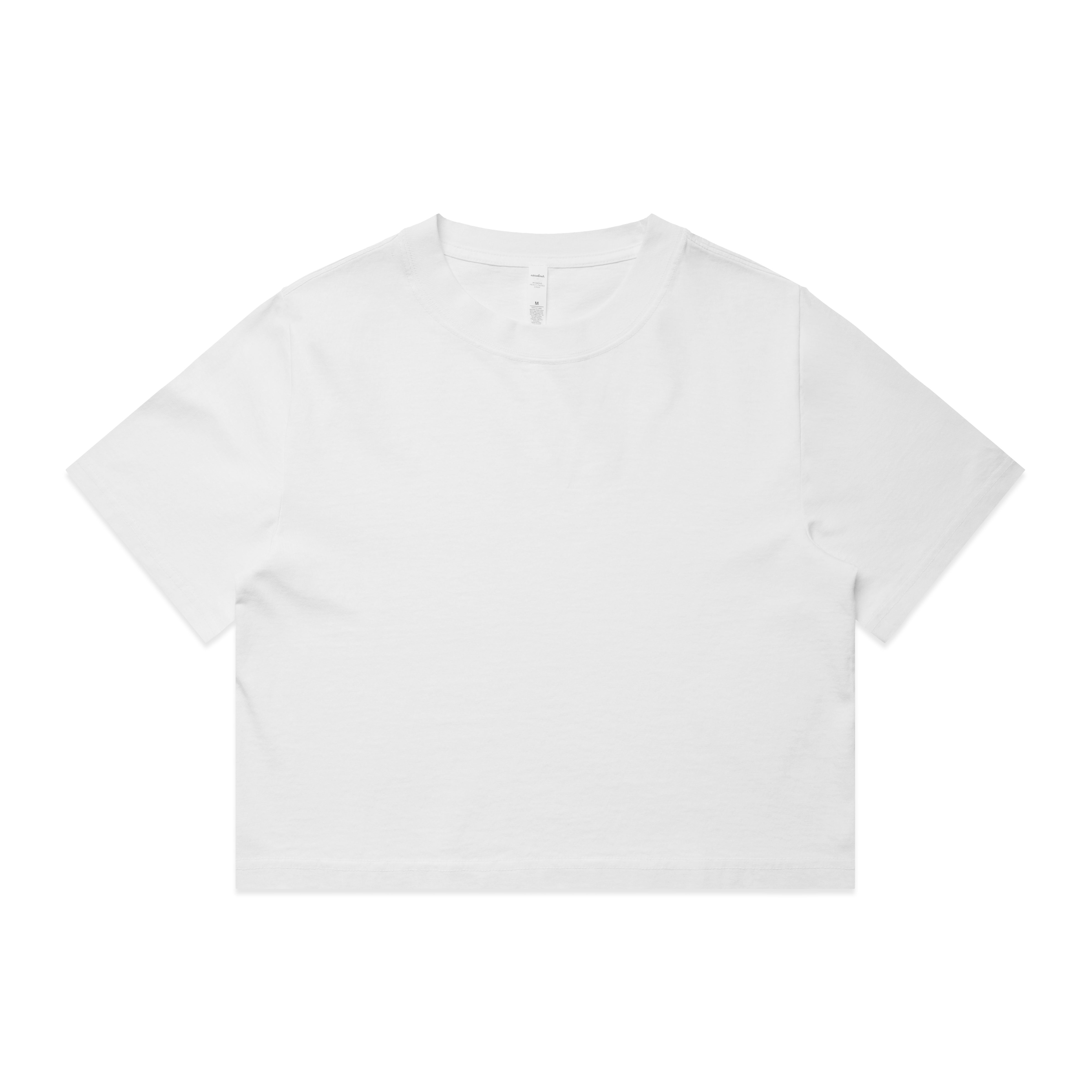 Women's Heavy Faded Crop Tee | Arena Custom Blanks