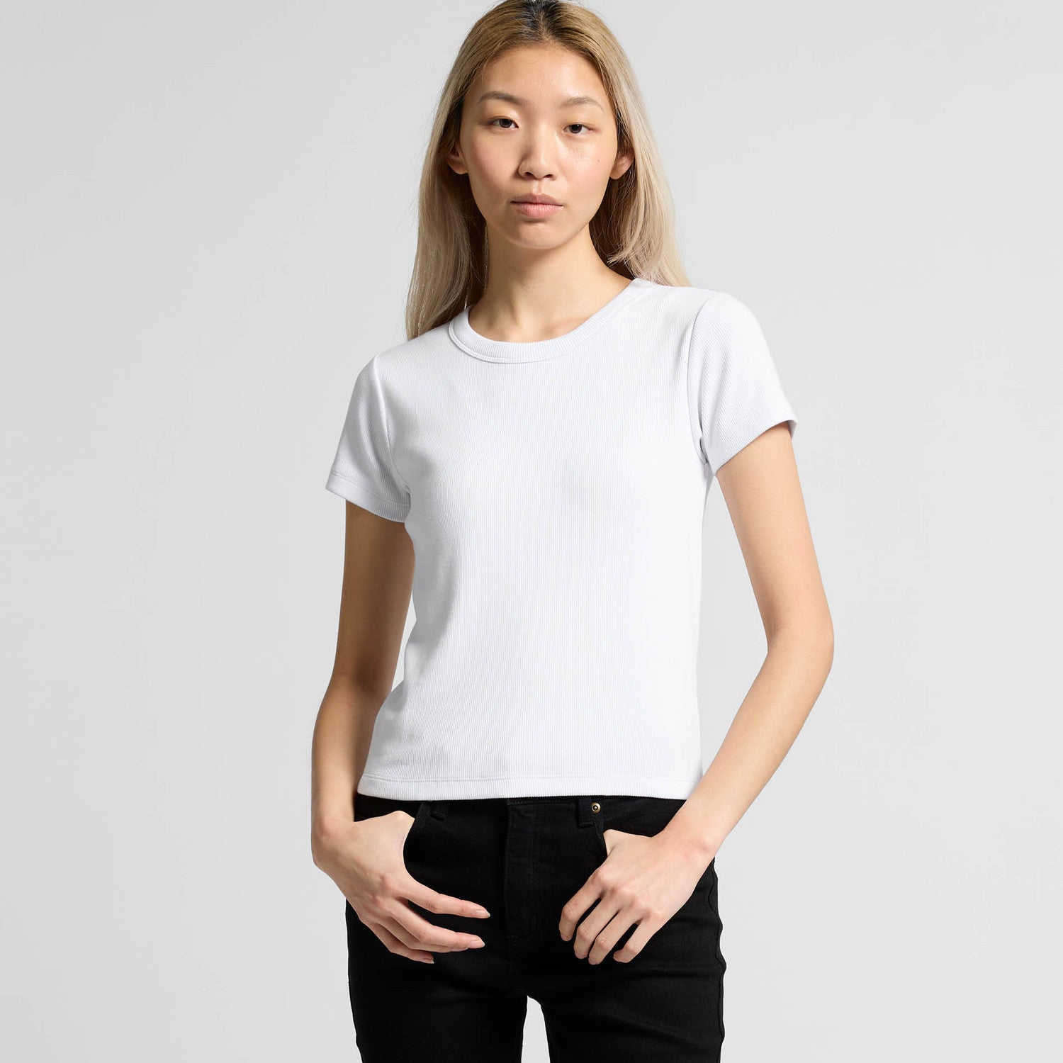 Women's Organic Rib Tee | Arena Custom Blanks