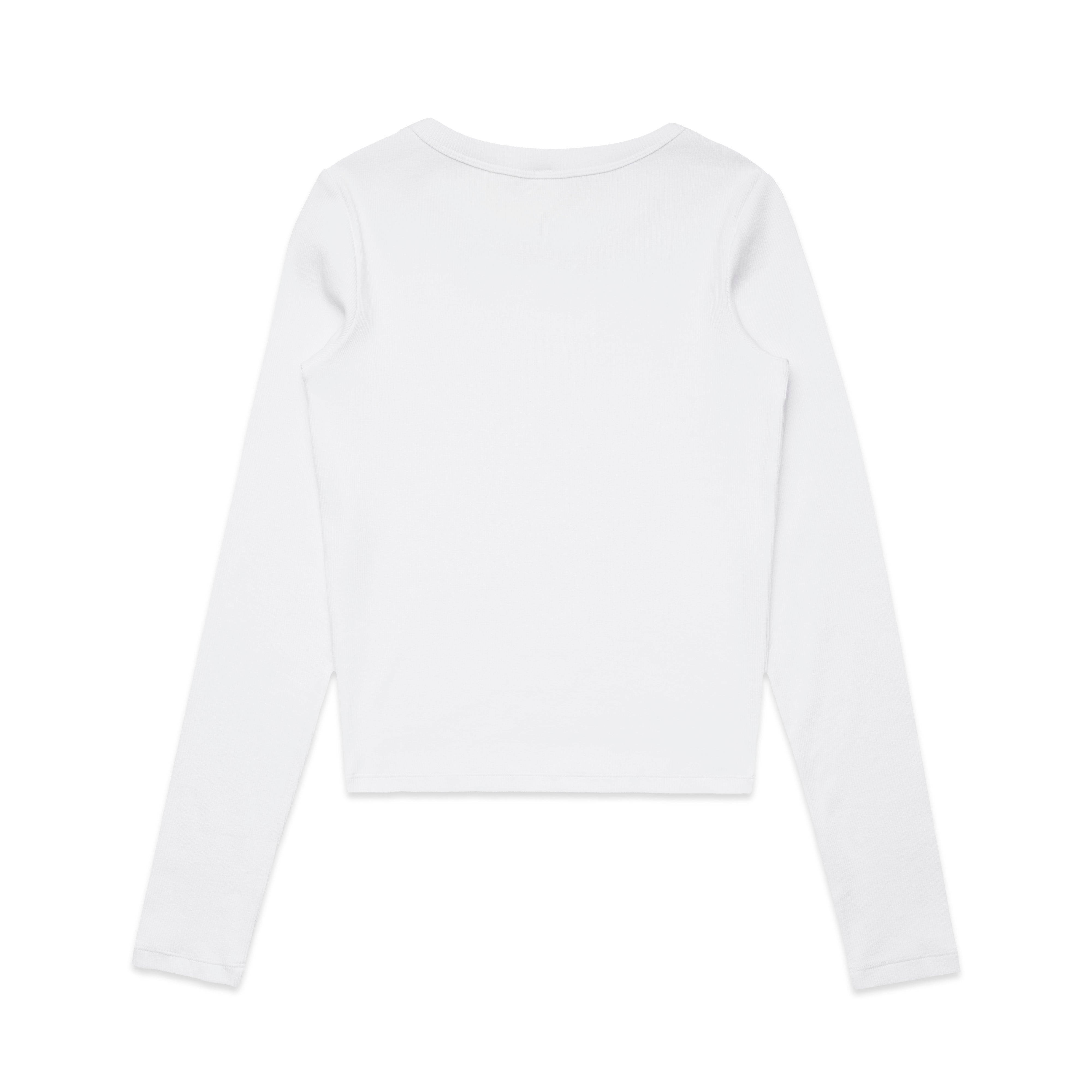 Women's Organic Rib Long Sleeve Tee | Arena Custom Blanks