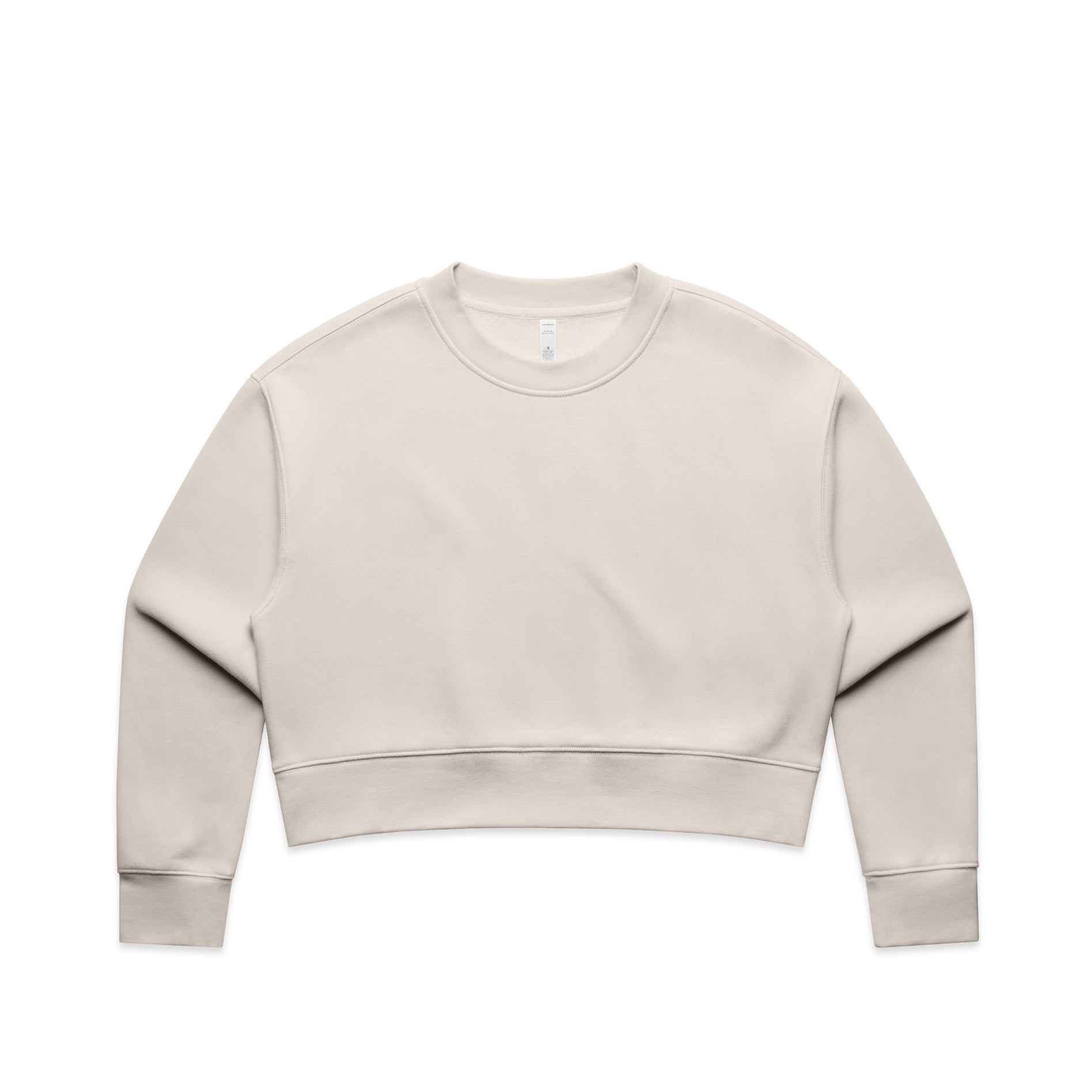 Women's Relax Crop Crew | Arena Custom Blanks