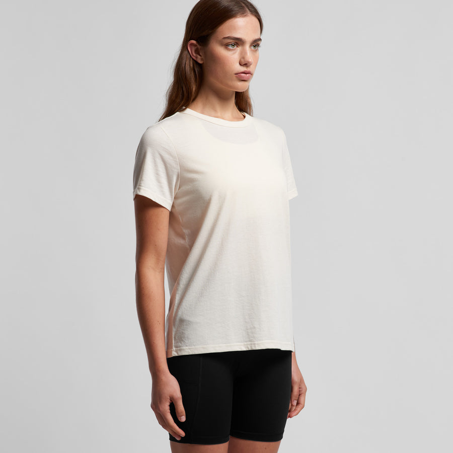 Women's Maple Active Blended Tee | Arena Custom Blank