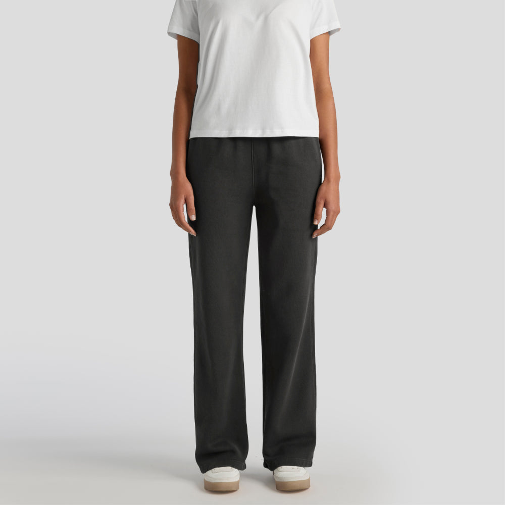 Women's Relax Faded Cuffless Track Pants | Arena Custom Blanks