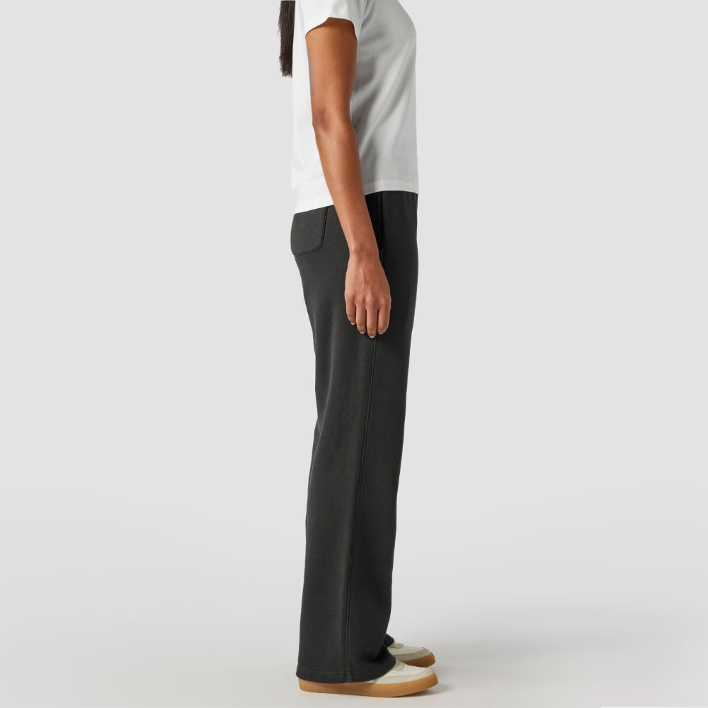 Women's Relax Faded Cuffless Track Pants | Arena Custom Blanks