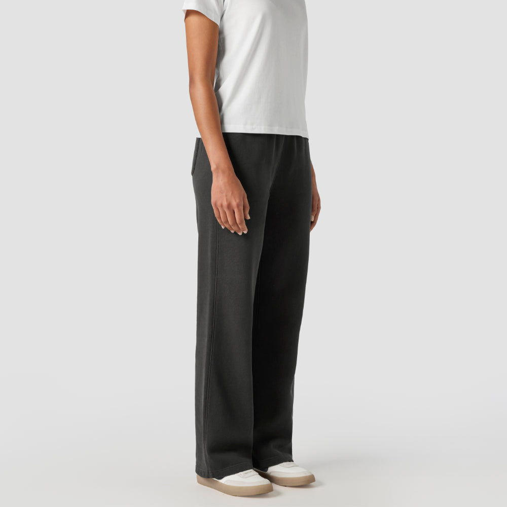 Women's Relax Faded Cuffless Track Pants | Arena Custom Blanks