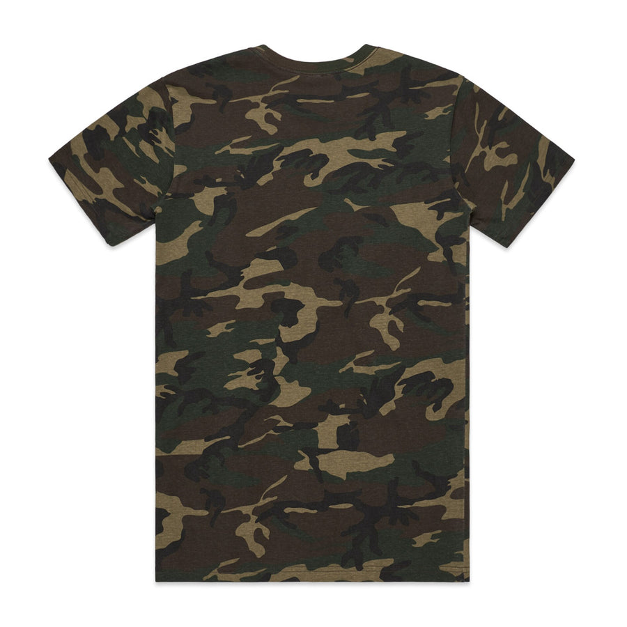 Men's Staple Camo Tee Shirt | Arena Custom Blanks