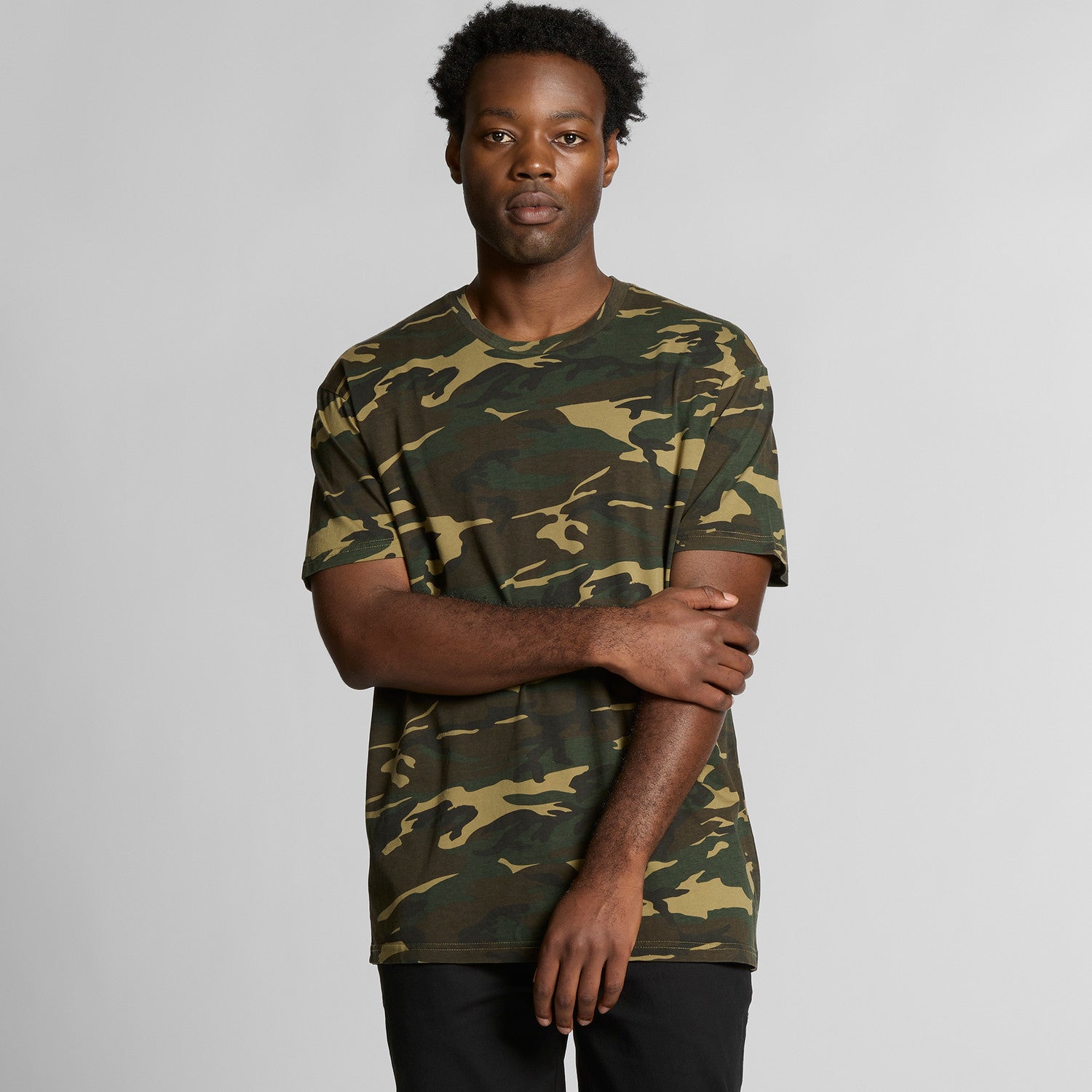 Men's Staple Camo Tee Shirt | Arena Custom Blanks