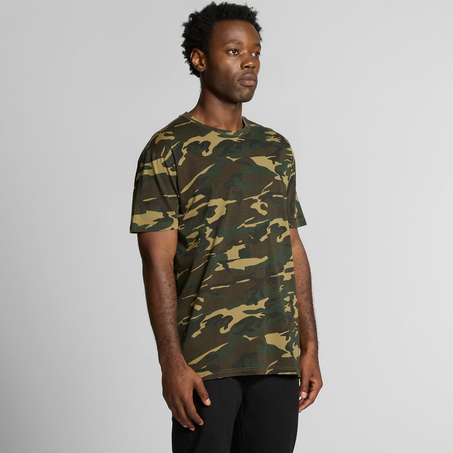 Men's Staple Camo Tee Shirt | Arena Custom Blanks