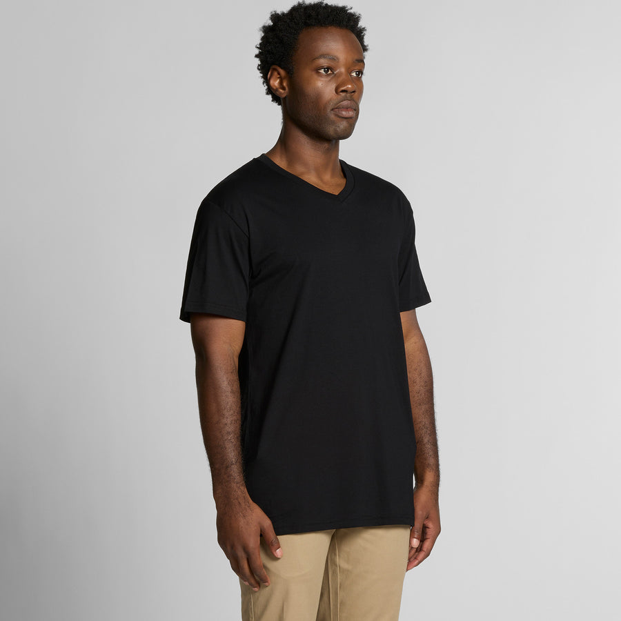 Men's Staple V Neck Tee Shirt |Arena Custom Blanks