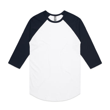 Unisex Raglan Tee Shirt | Arena Custom Blanks