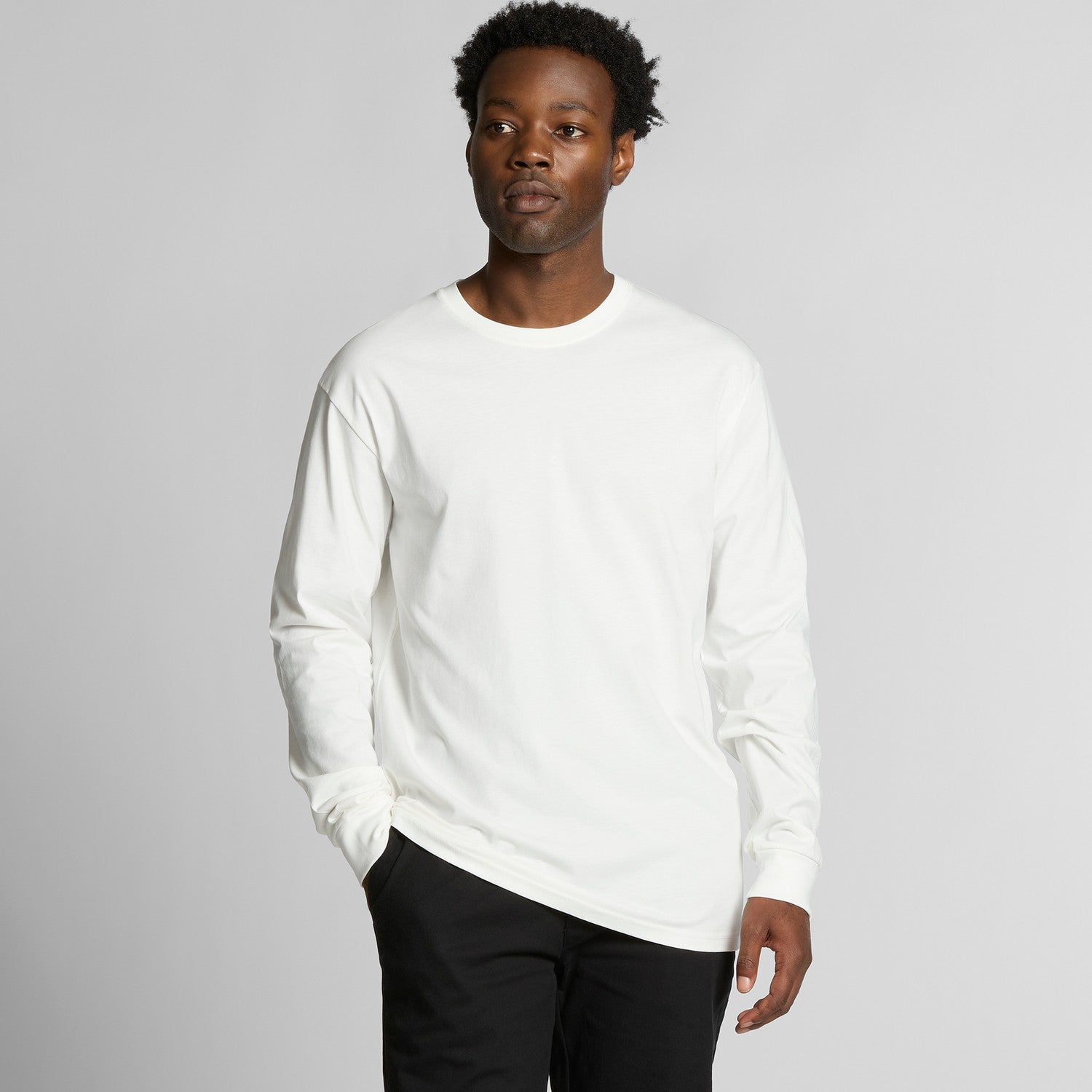 Staple Organic Long sleeve Tee | Arena Custom Blanks