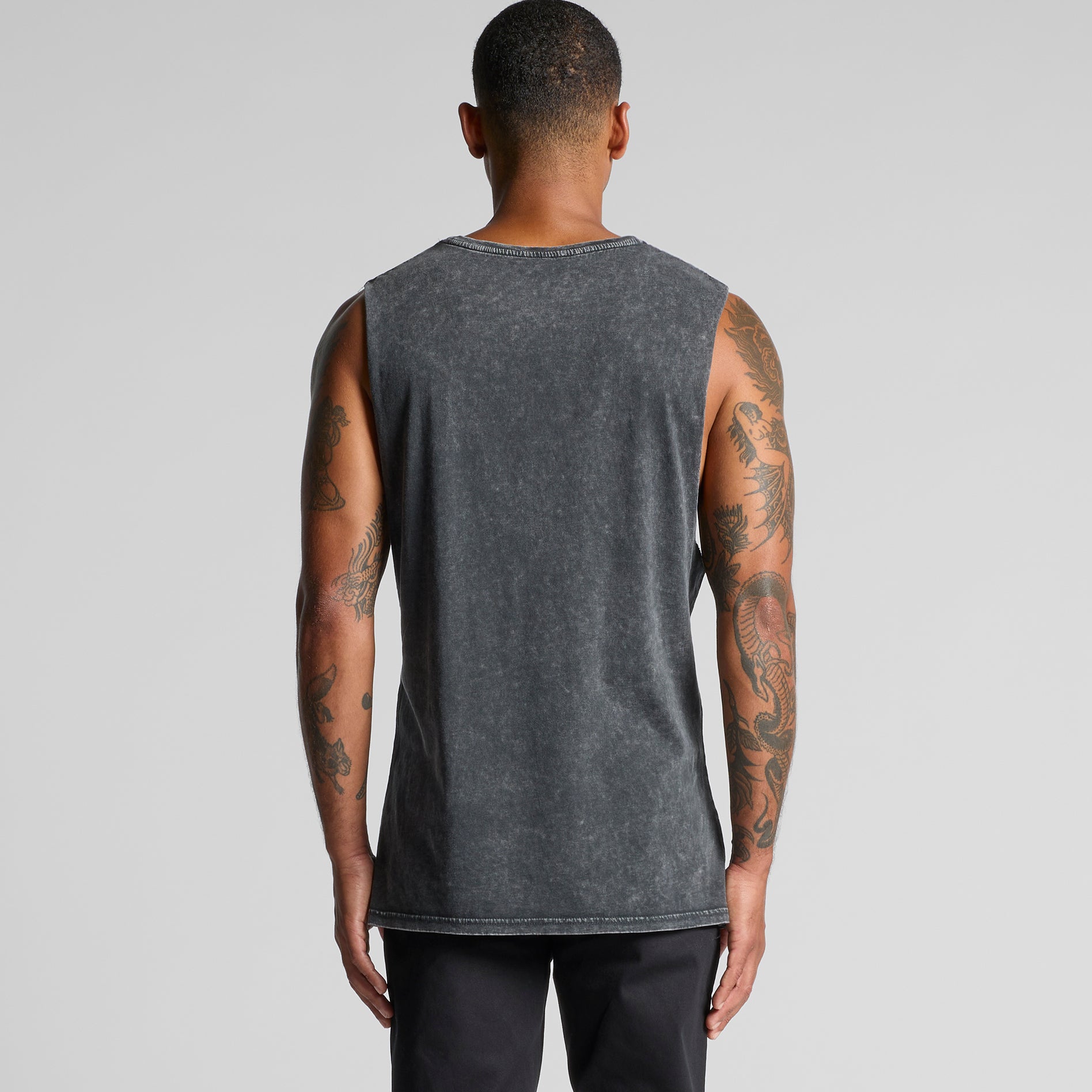 Men's Stone Wash Barnard Tank | Arena Custom Blanks