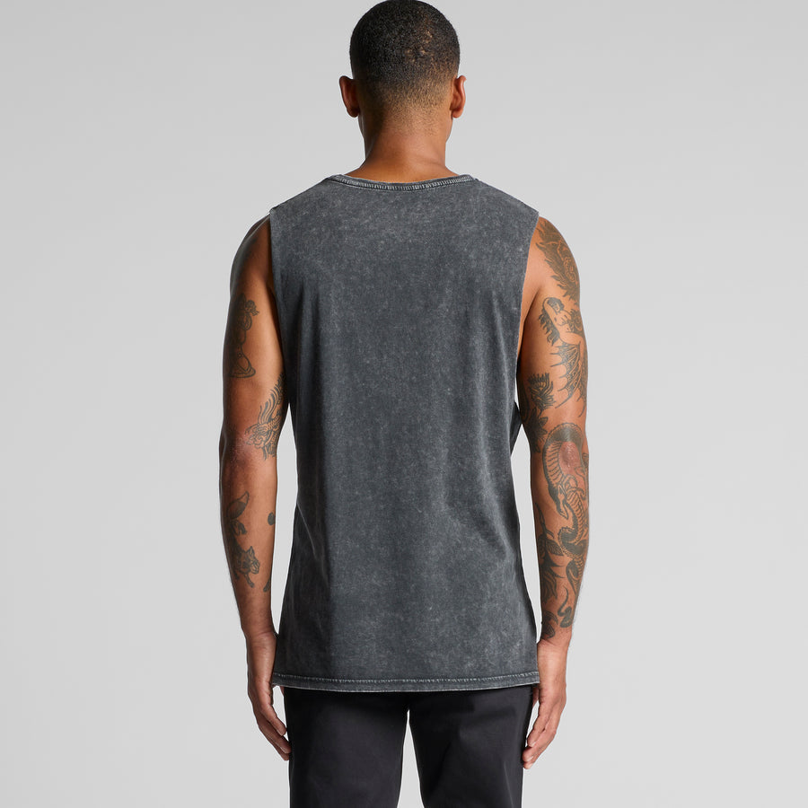 Men's Stone Wash Barnard Tank | Arena Custom Blanks