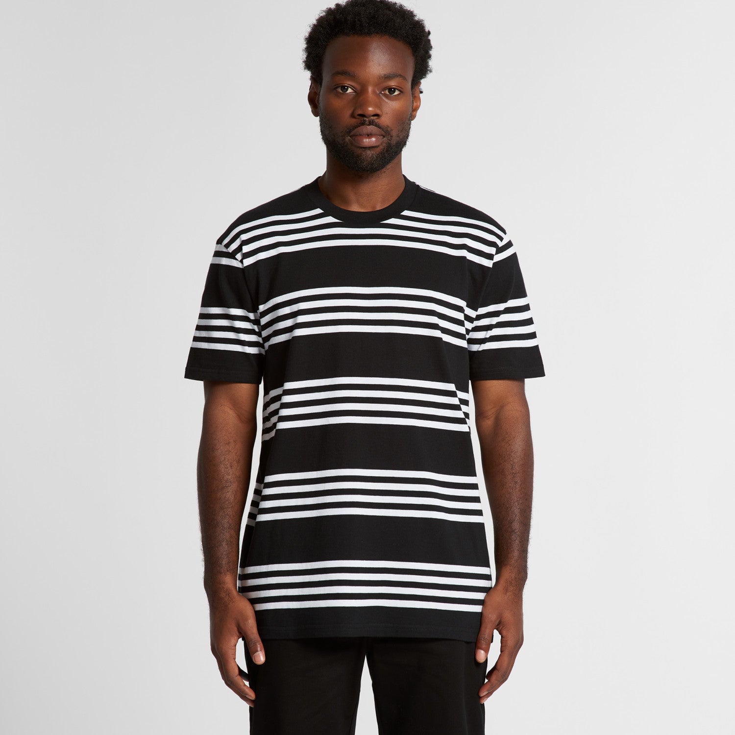 Men's Classic Quad Stripe Tee |Arena Custom Blanks