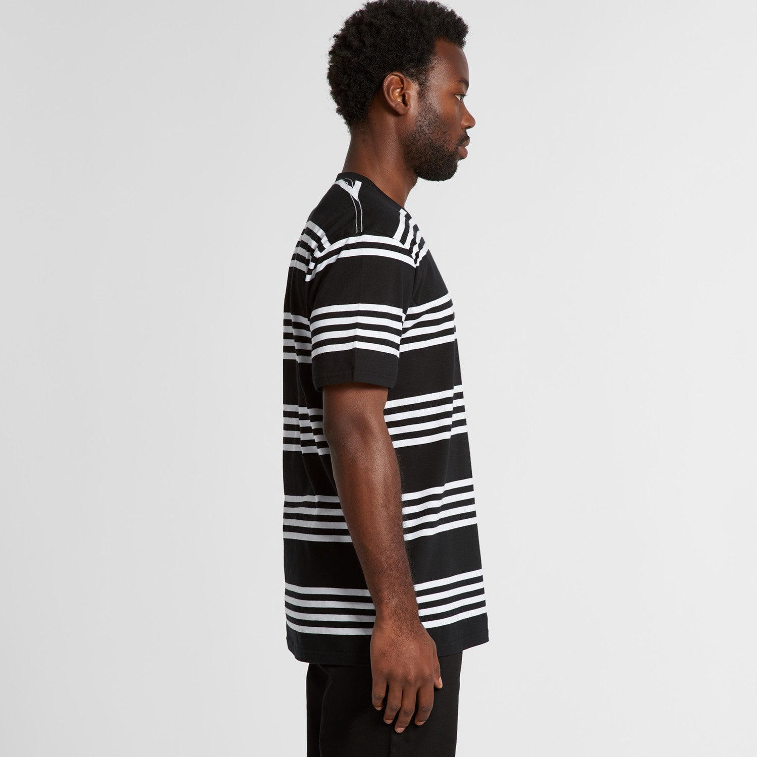 Men's Classic Quad Stripe Tee |Arena Custom Blanks